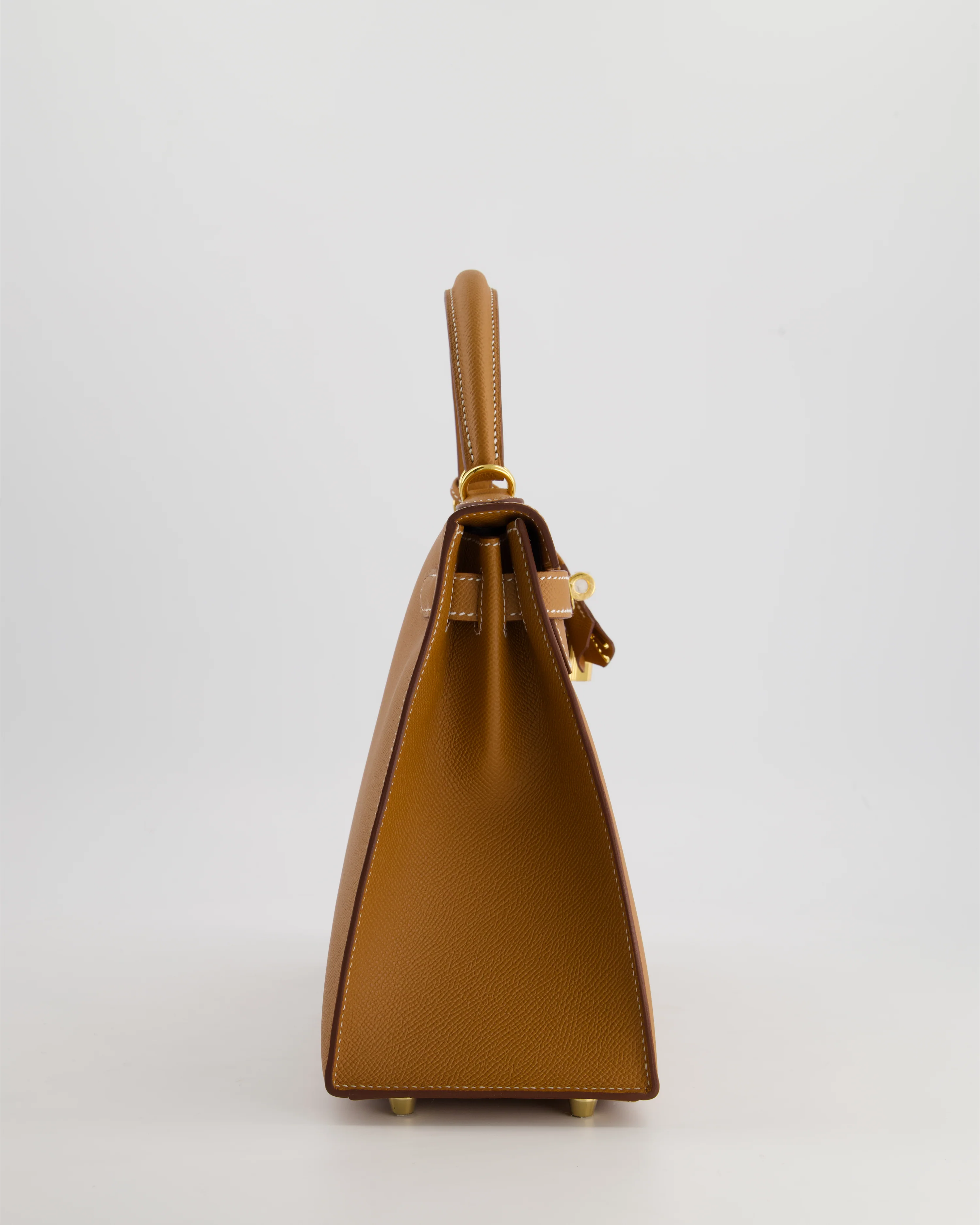 *HOLY GRAIL* Hermès Kelly 28 Sellier Bag in Gold Epsom Leather with Gold Hardware - Image 5