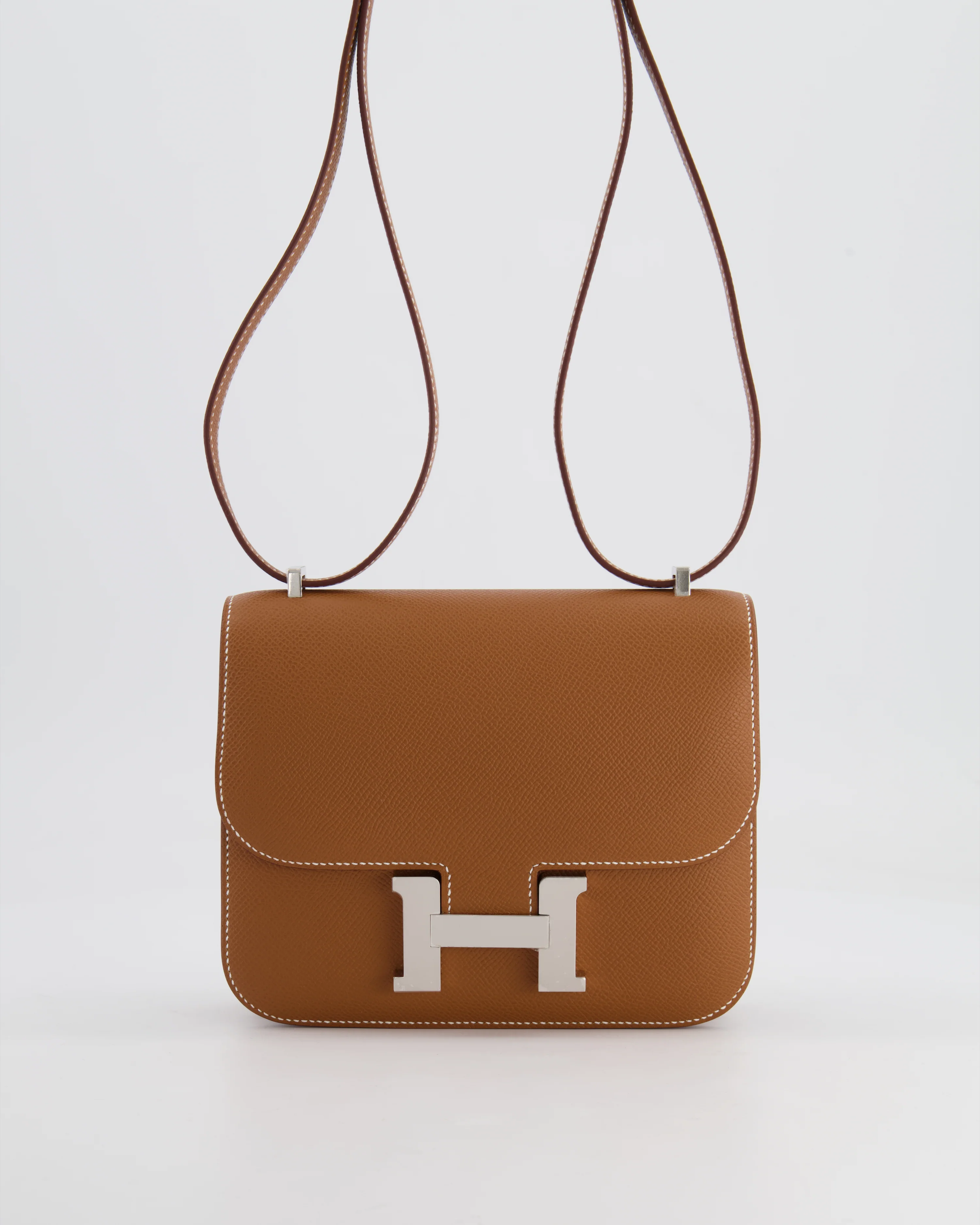 *HOT* Hermès Constance III 18 Miroir Bag in Gold Epsom Leather with Palladium Hardware - Image 2