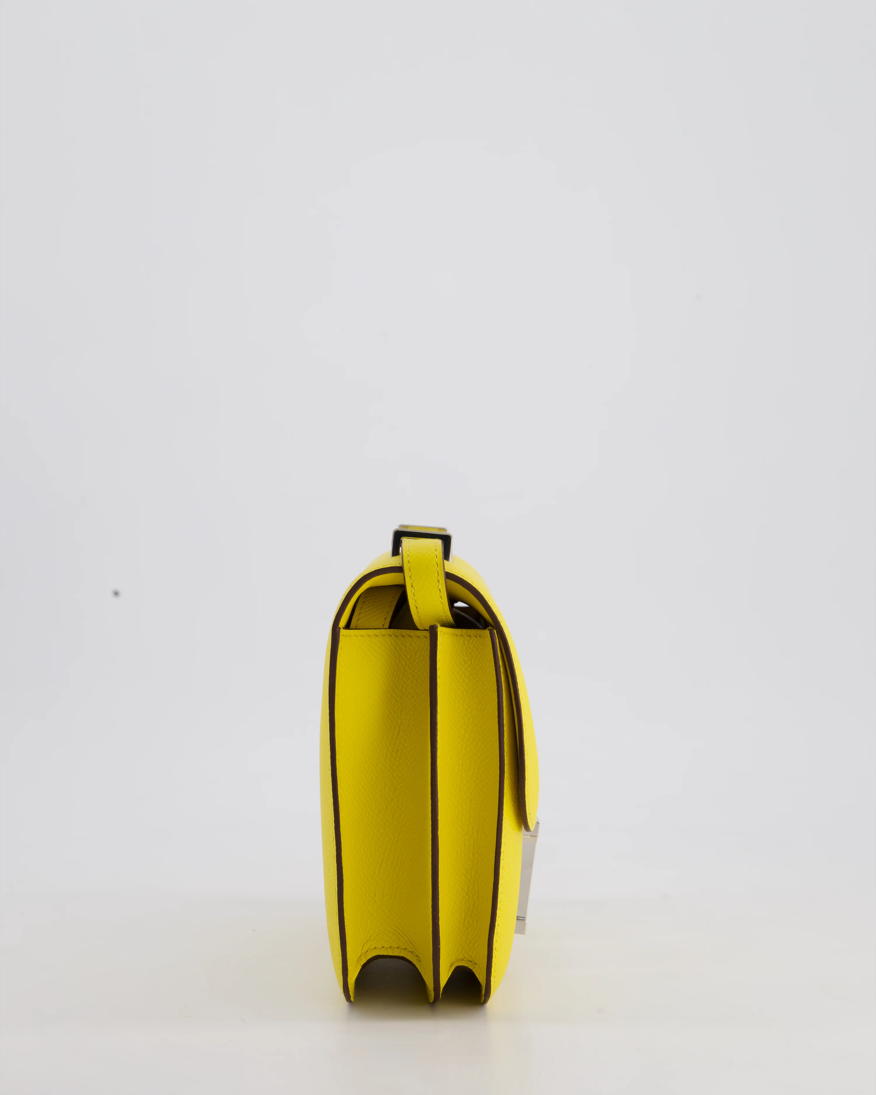 Hermès Constance III 18 Miroir Bag in Jaune De Naples Epsom Leather with Palladium Hardware - Image 5