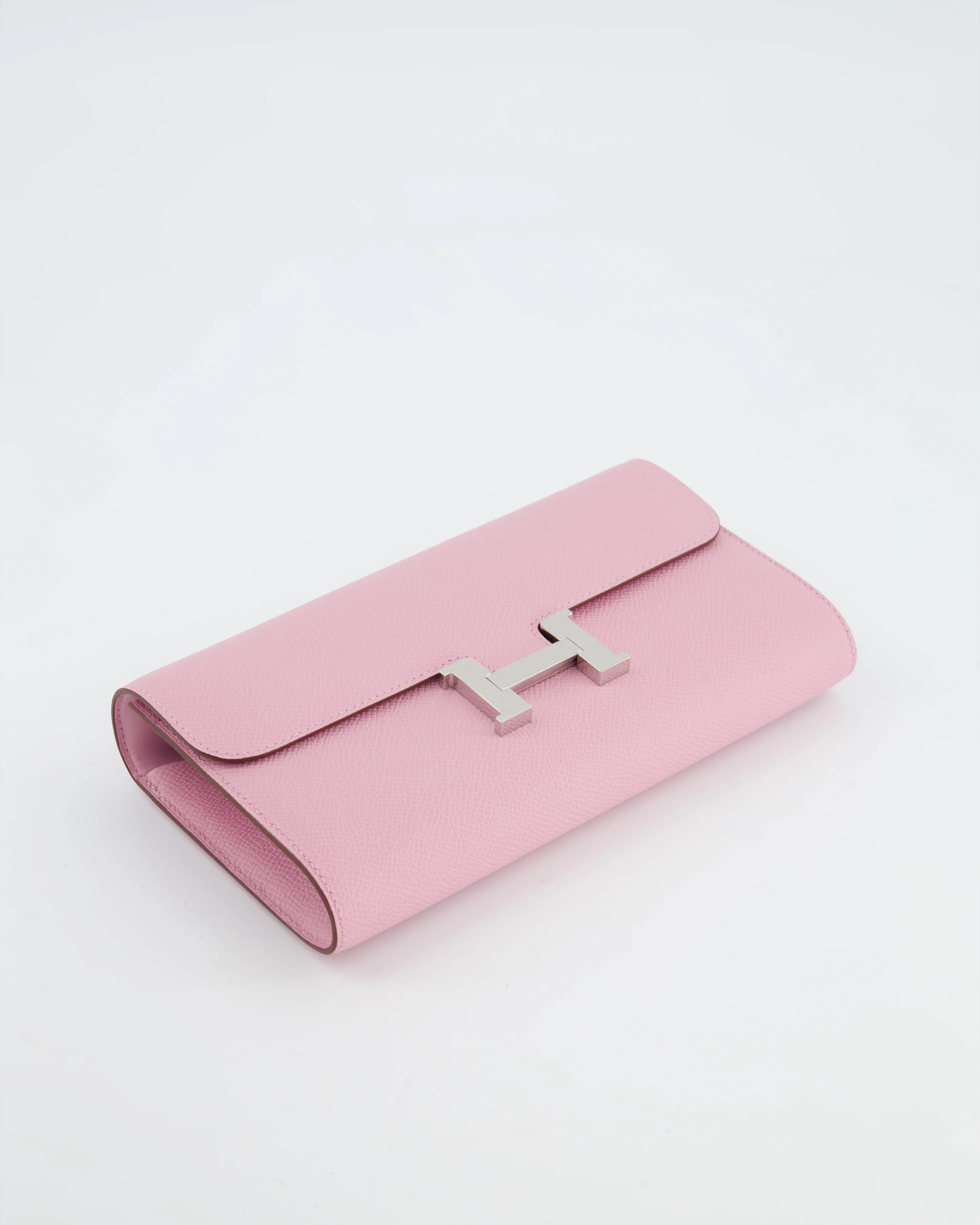 Hermès Constance To Go Bag in Mauve Sylvestre Epsom Leather with Palladium Hardware - Image 16