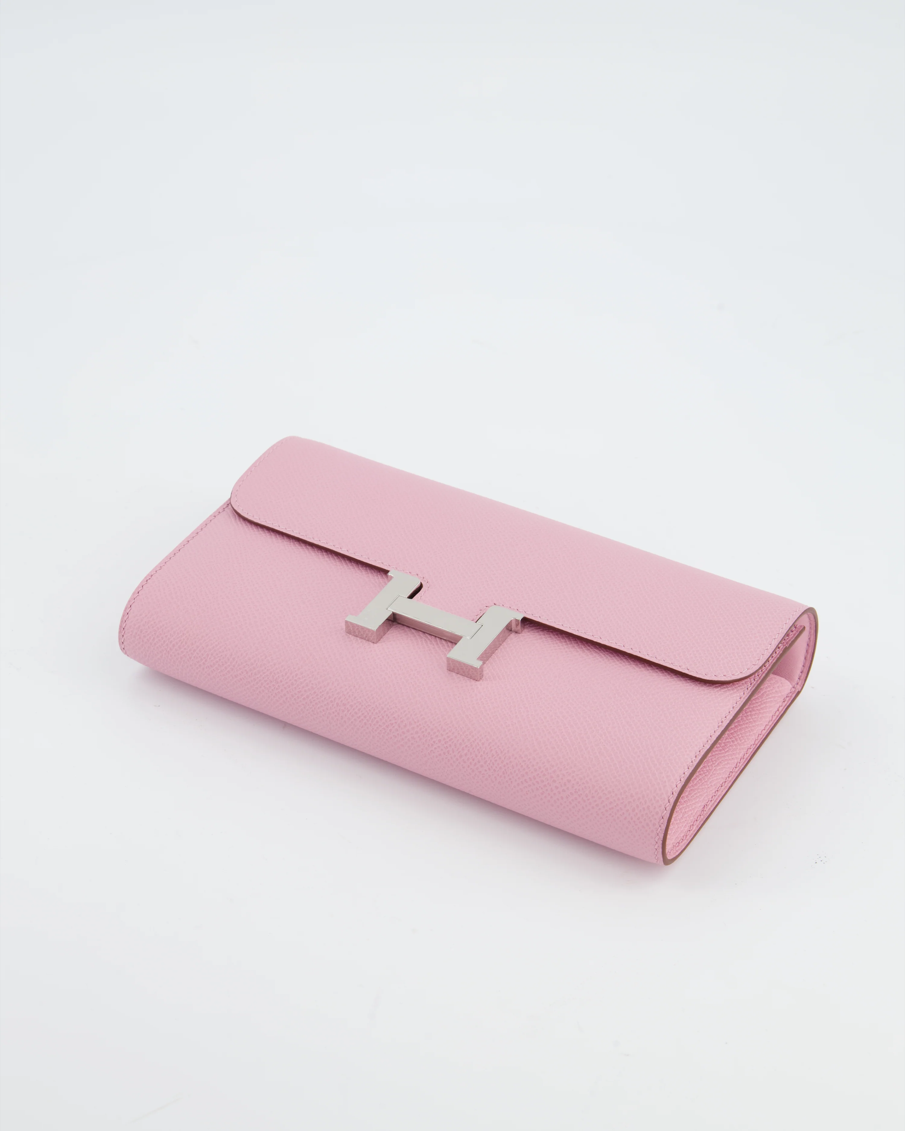 Hermès Constance To Go Bag in Mauve Sylvestre Epsom Leather with Palladium Hardware - Image 17
