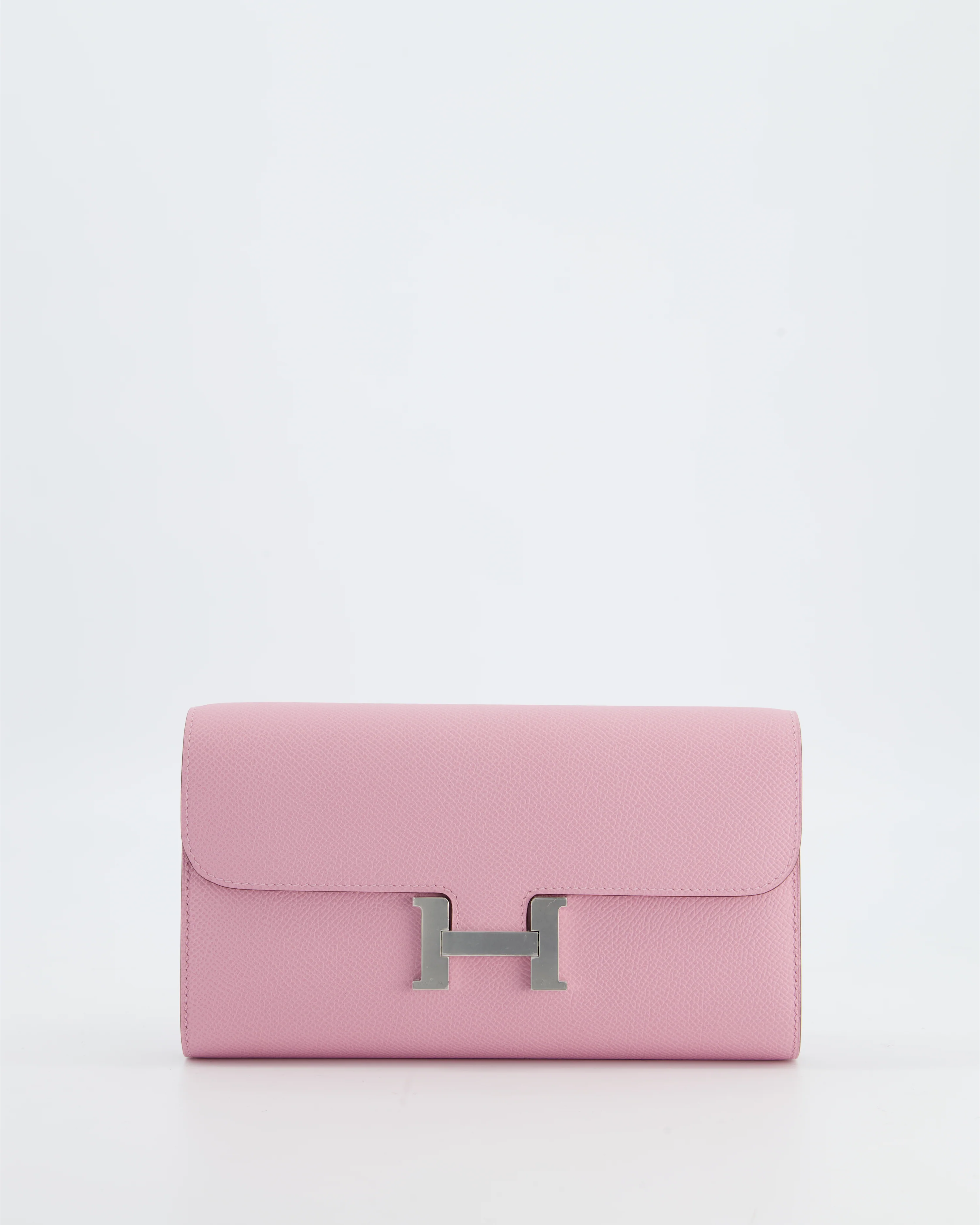 Hermès Constance To Go Bag in Mauve Sylvestre Epsom Leather with Palladium Hardware - Image 2