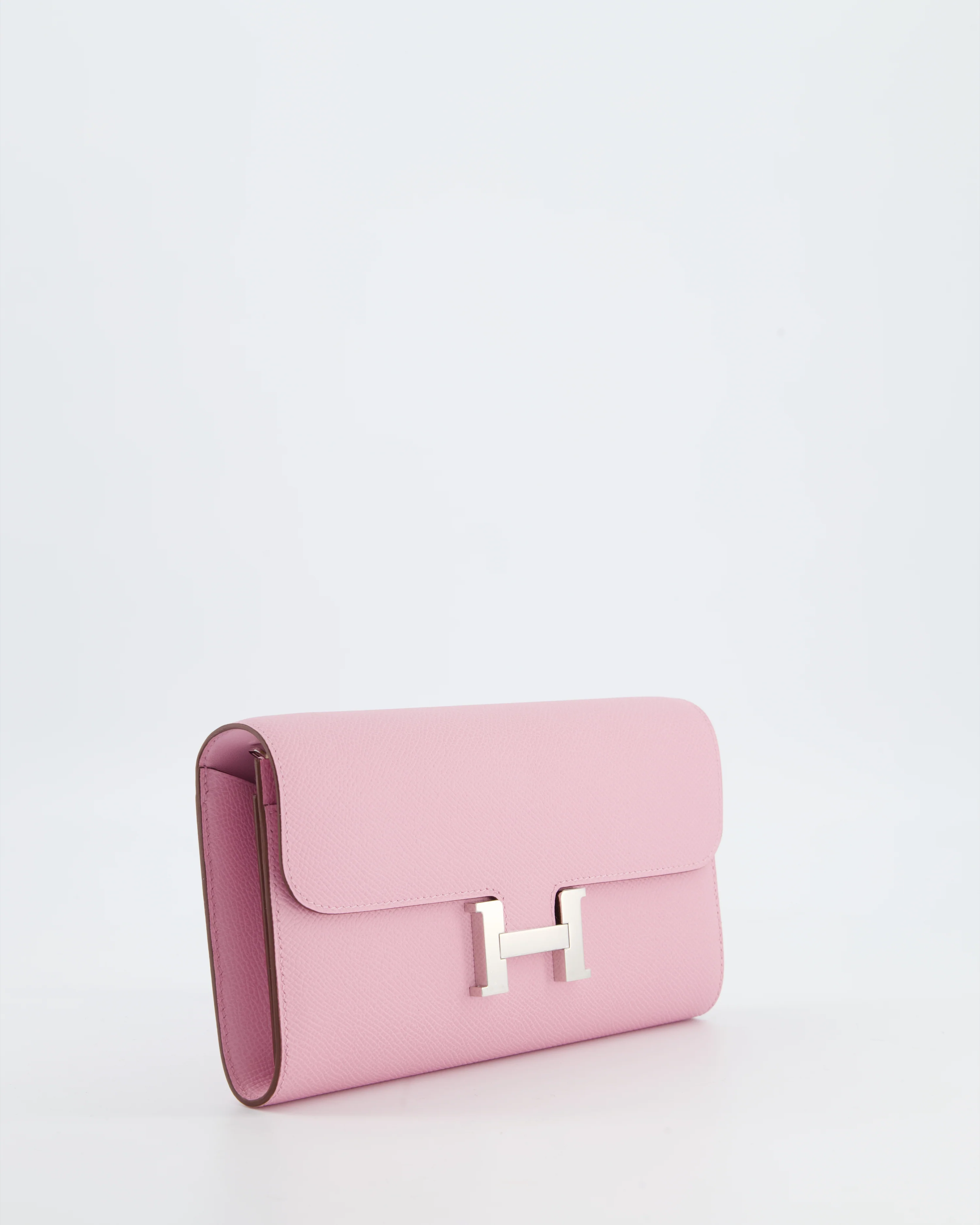 Hermès Constance To Go Bag in Mauve Sylvestre Epsom Leather with Palladium Hardware - Image 3