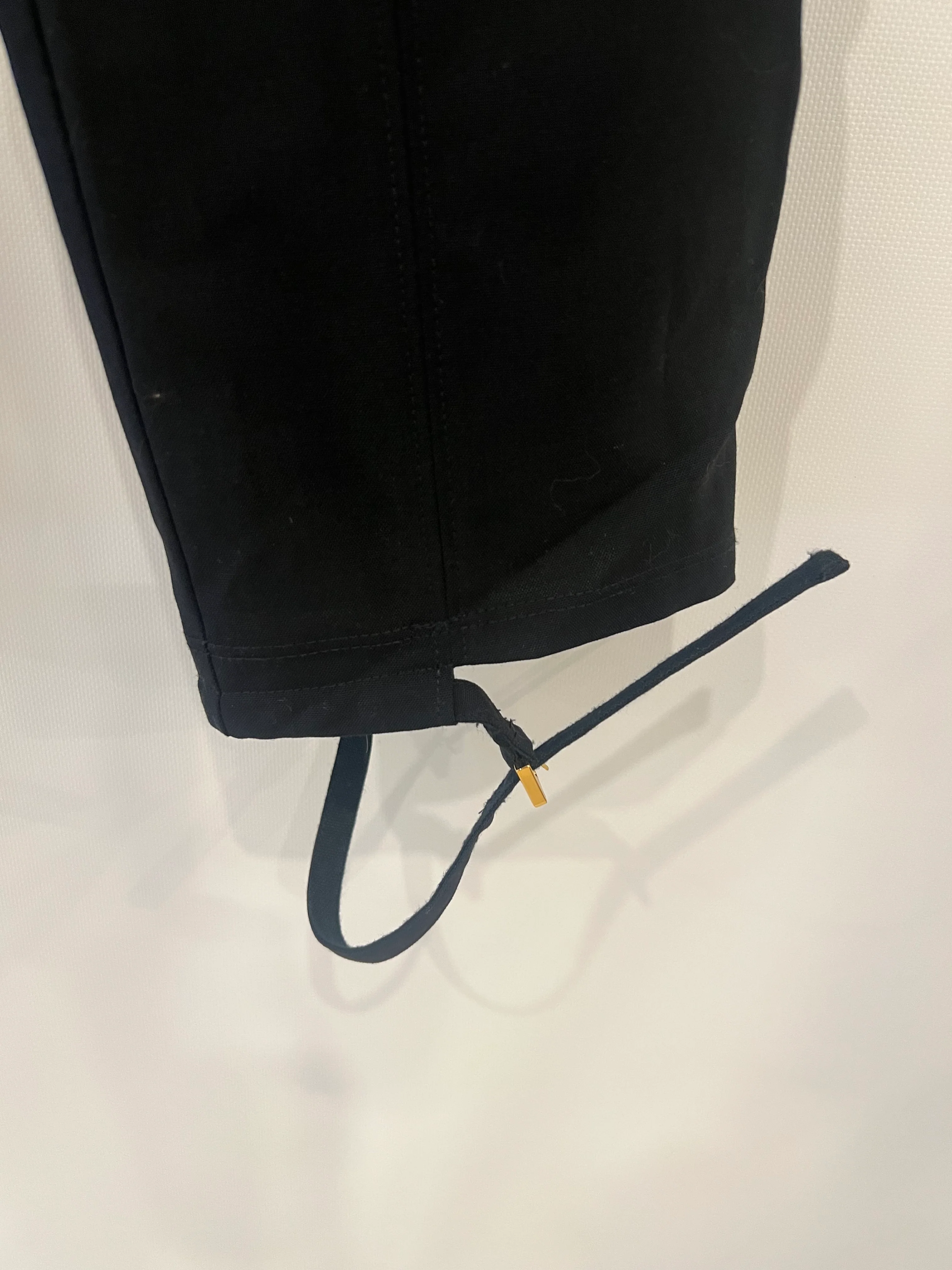 Jacquemus Black Le Caraco Trousers with Button and Buckles Details Size FR 38 (UK 10) - Image 15