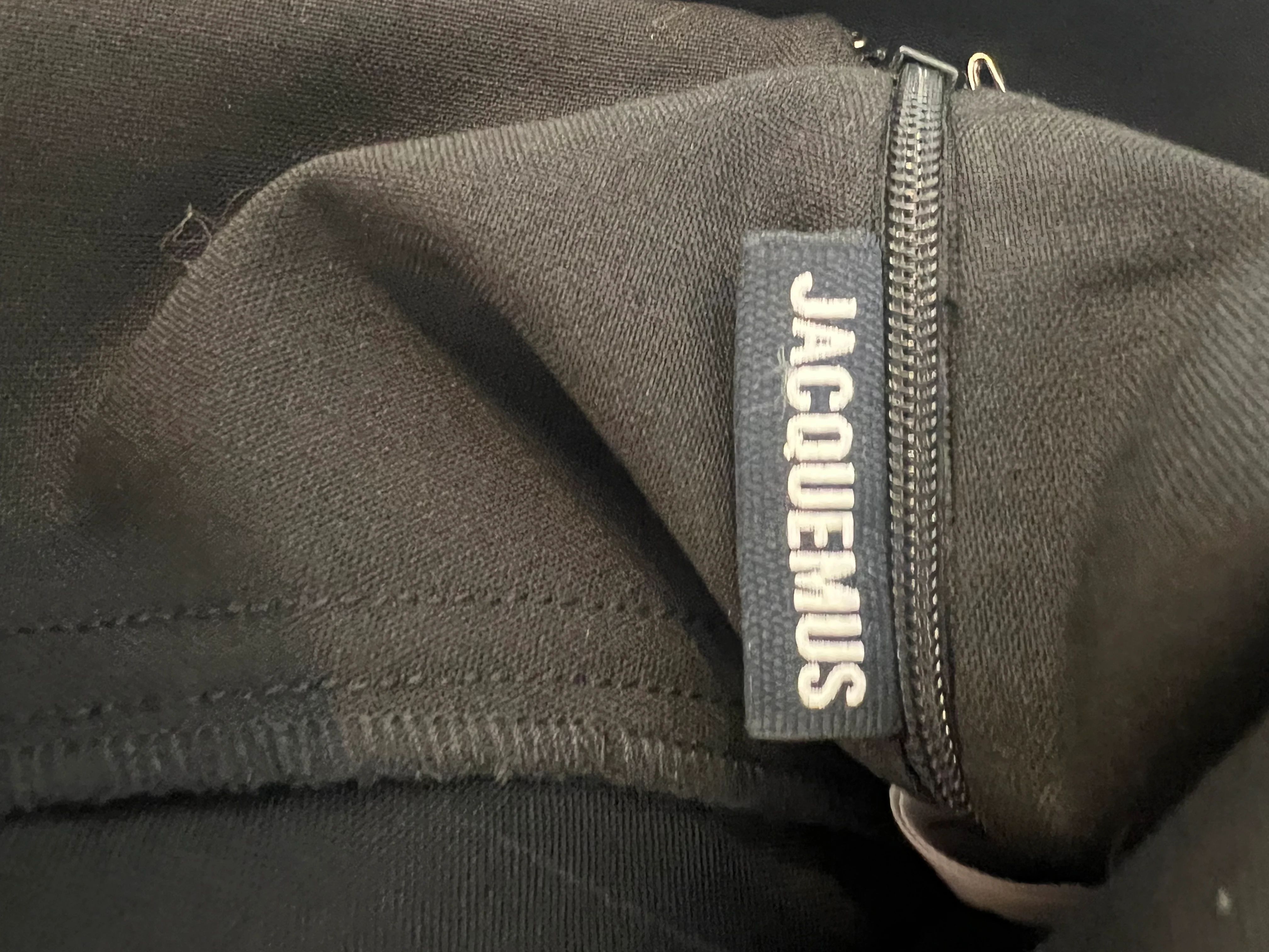 Jacquemus Black Le Caraco Trousers with Button and Buckles Details Size FR 38 (UK 10) - Image 16