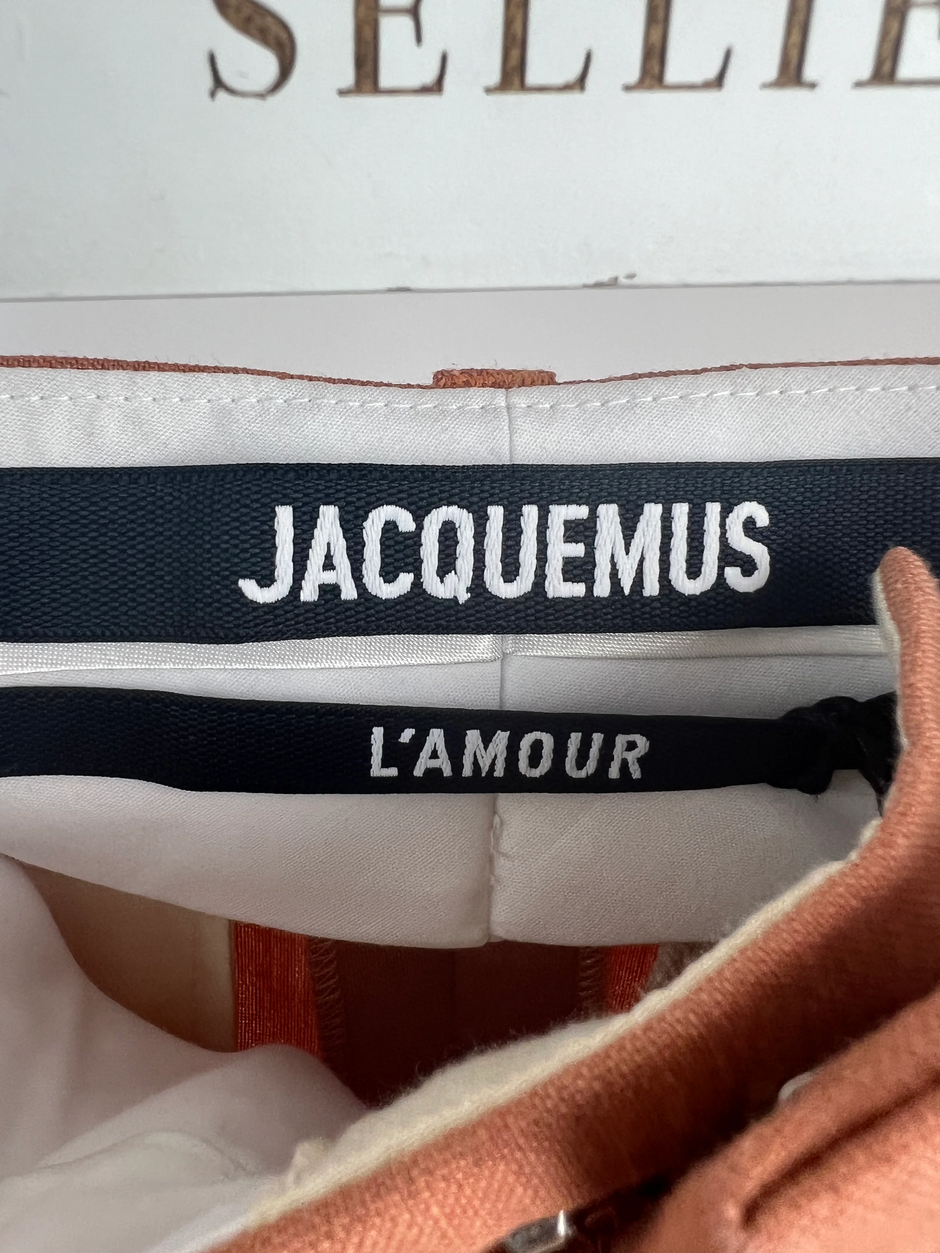 Jacquemus Orange L'Amour Two Piece Suit FR 32 (UK 4) - Image 20