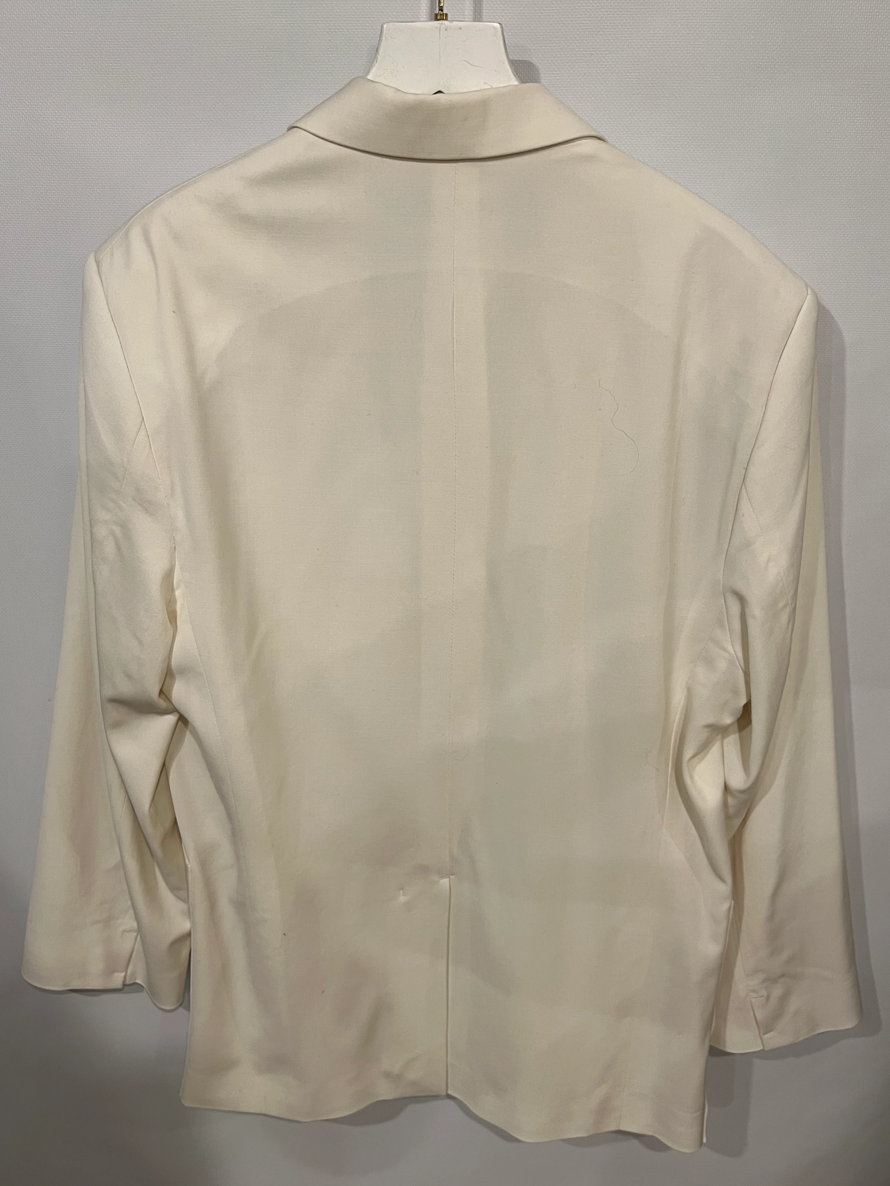 Jacquemus Ivory Le Papier La Veste d'Homme Blazer Jacket Size FR 36 (UK 8) RRP £700 - Image 9