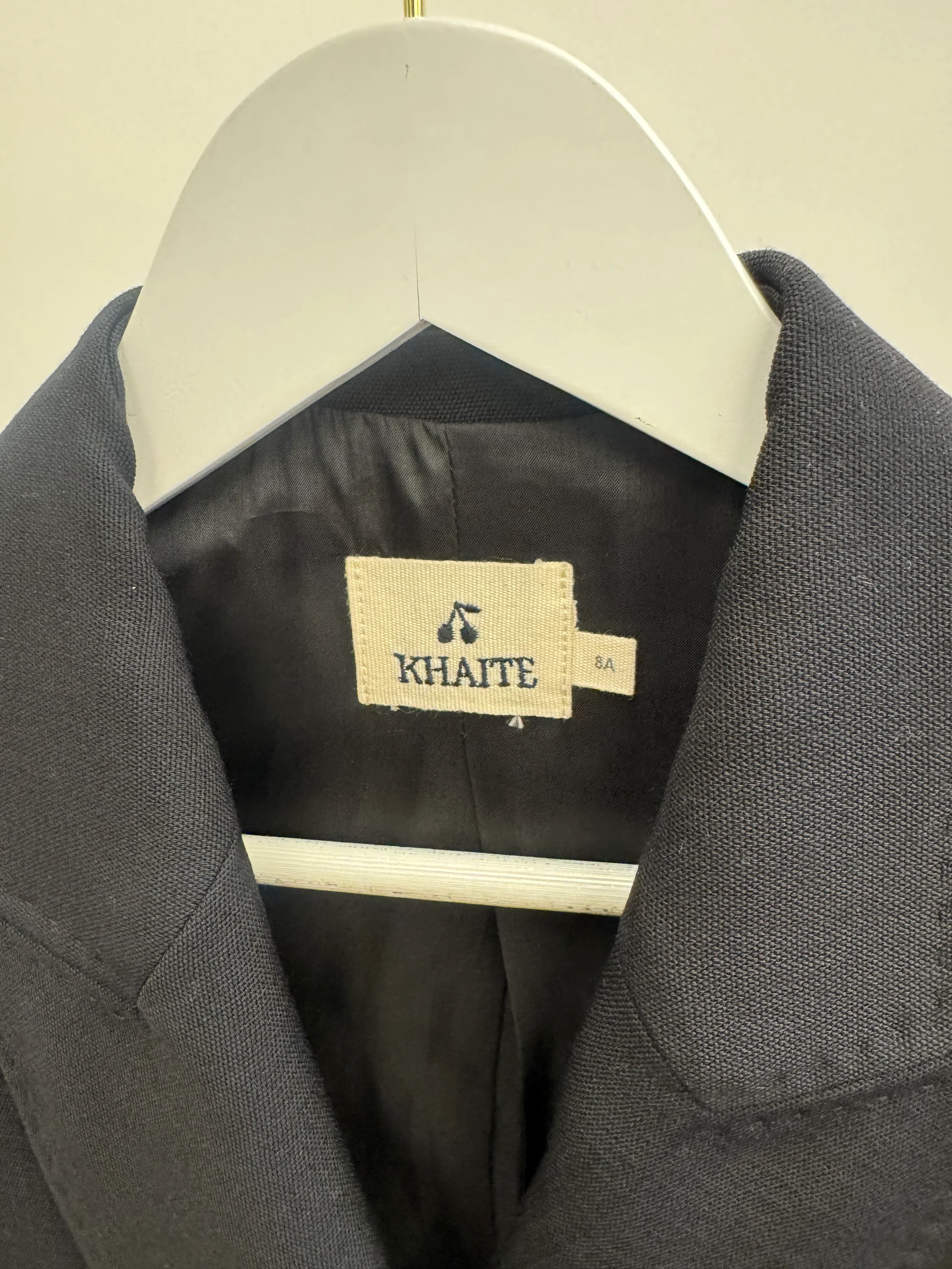Khaite Kids Black Wool-Blend Blazer Jacket Size 8 years RRP £525 - Image 4