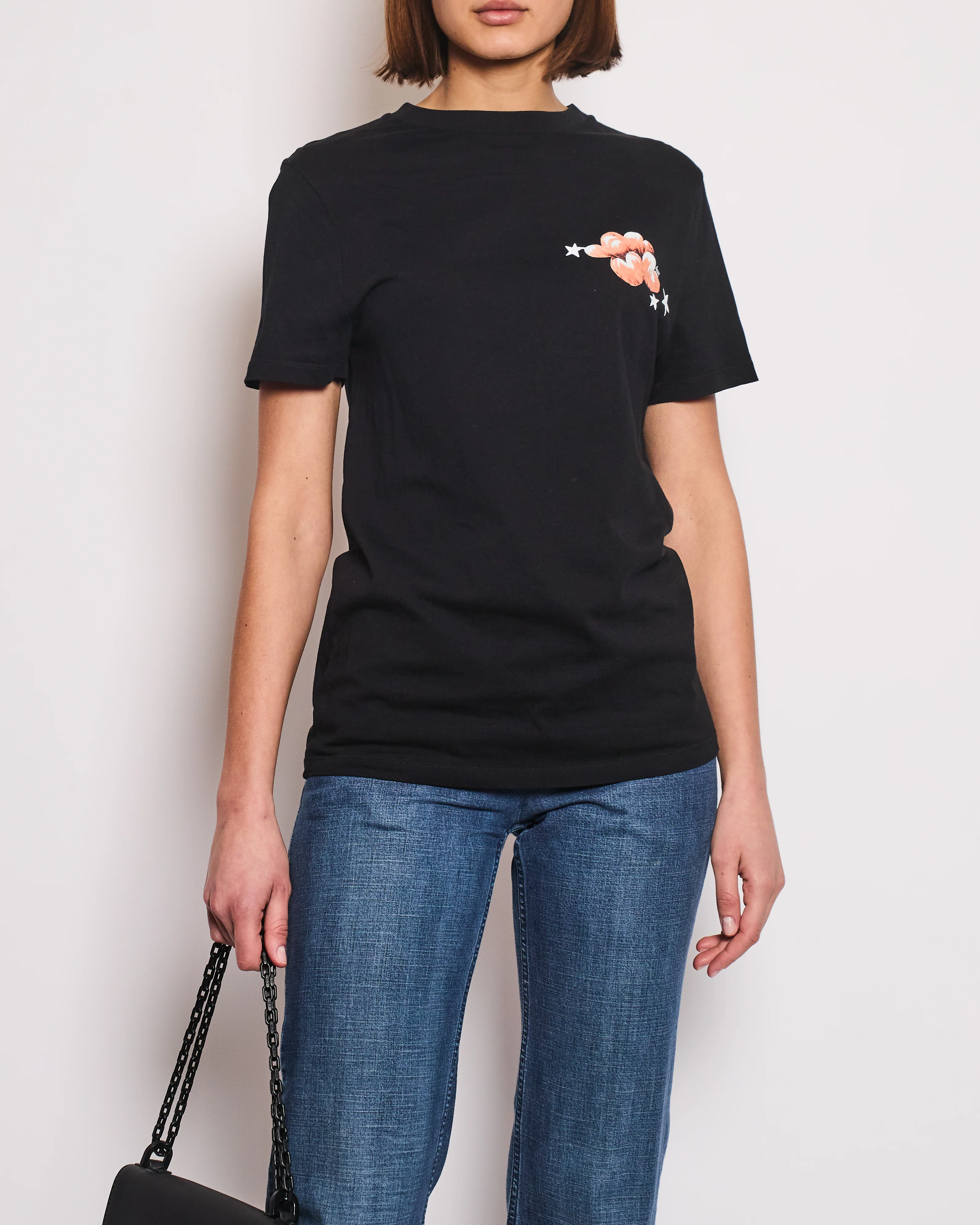Loewe Black Cloud Print Logo T-Shirt Size M (UK 10)