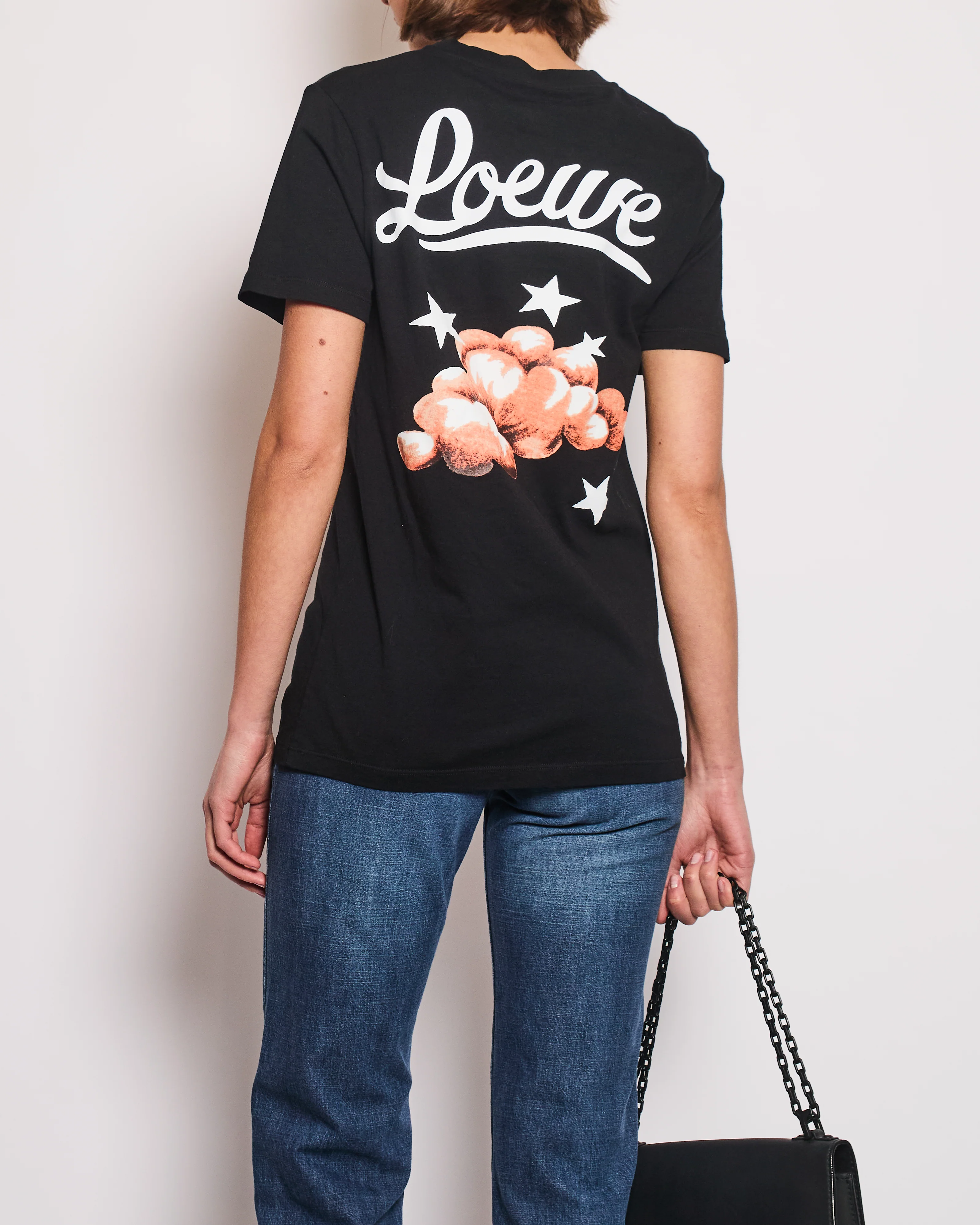 Loewe Black Cloud Print Logo T-Shirt Size M (UK 10) - Image 2