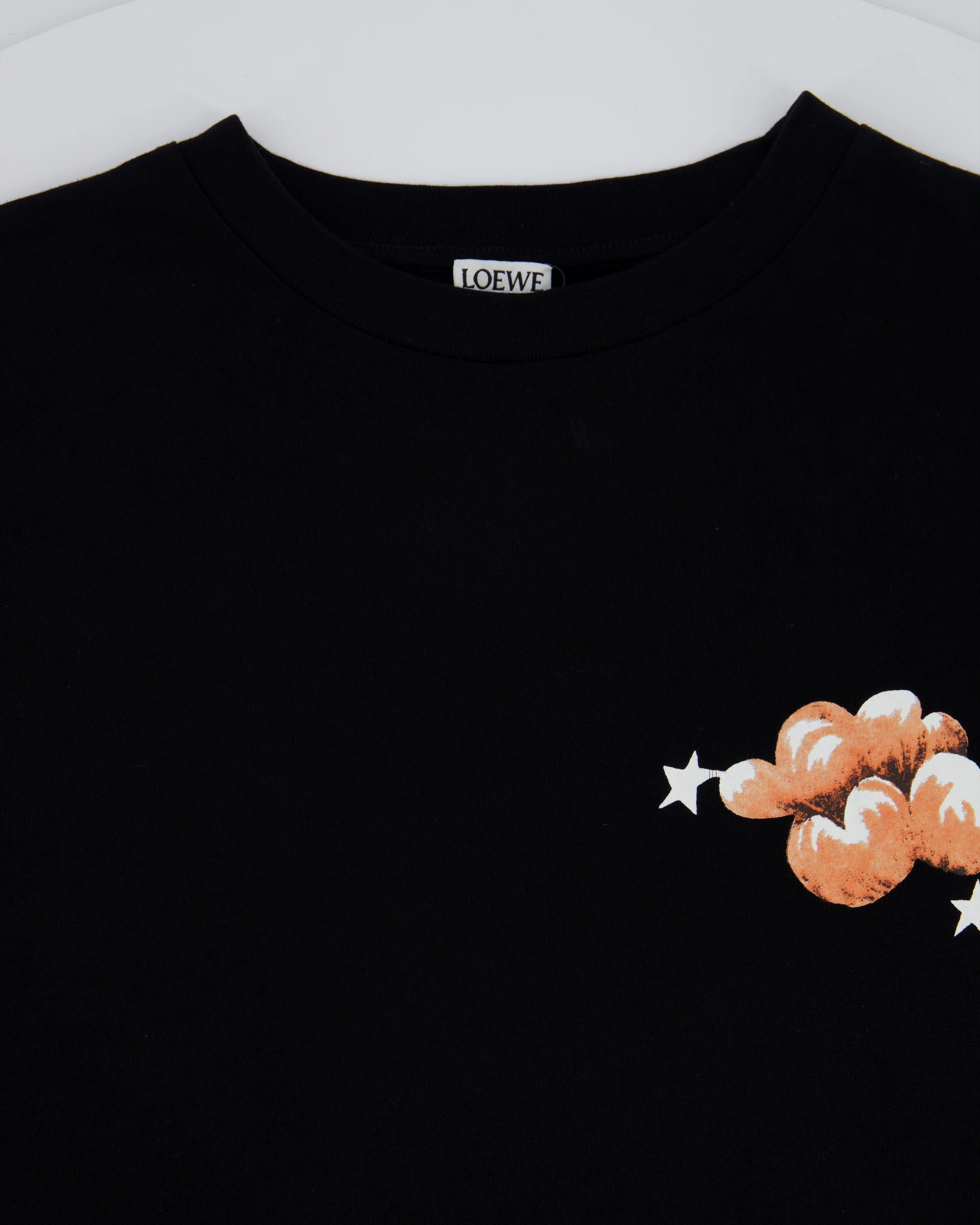 Loewe Black Cloud Print Logo T-Shirt Size M (UK 10) - Image 8