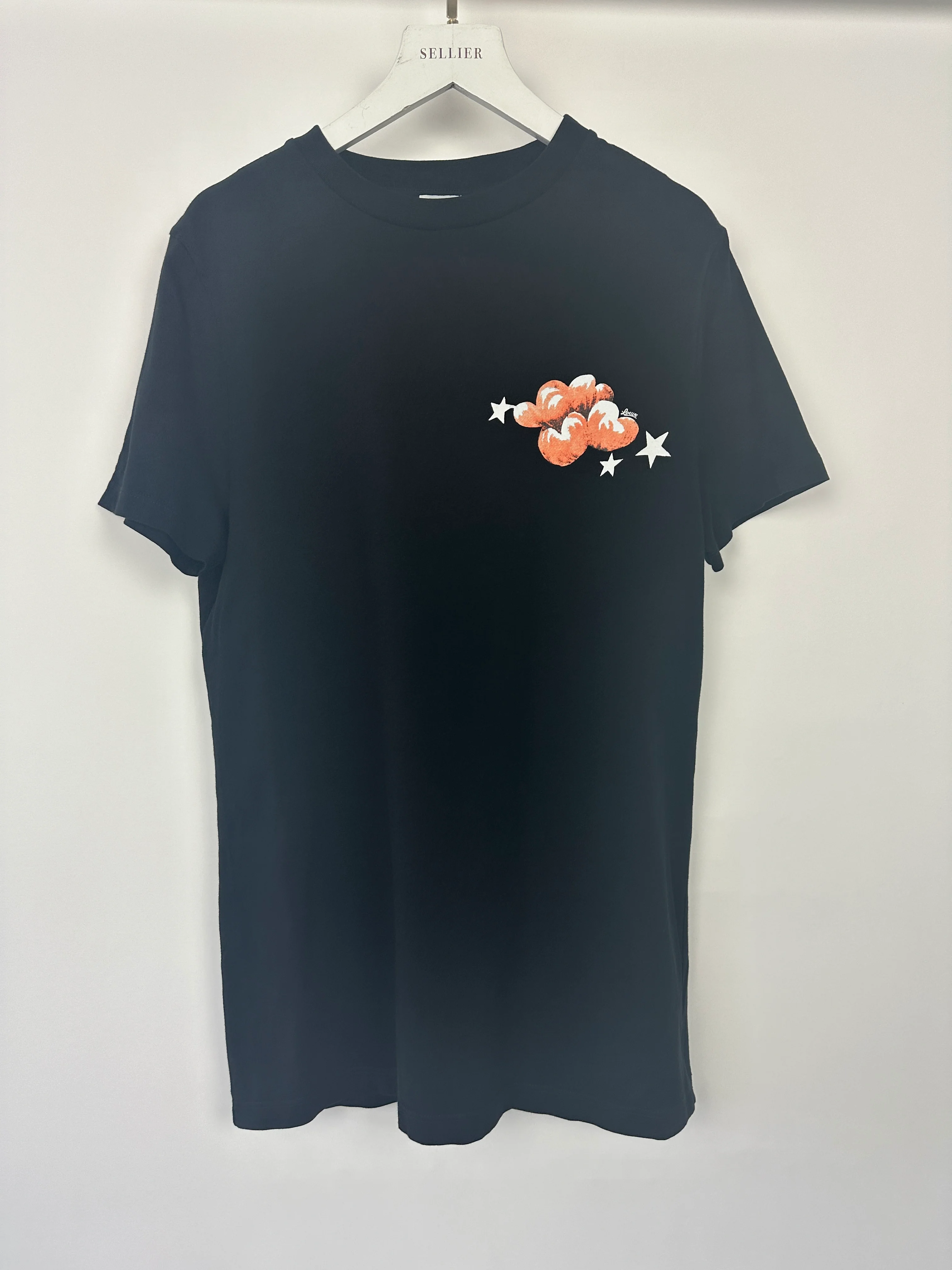 Loewe Black Cloud Print Logo T-Shirt Size M (UK 10) - Image 9