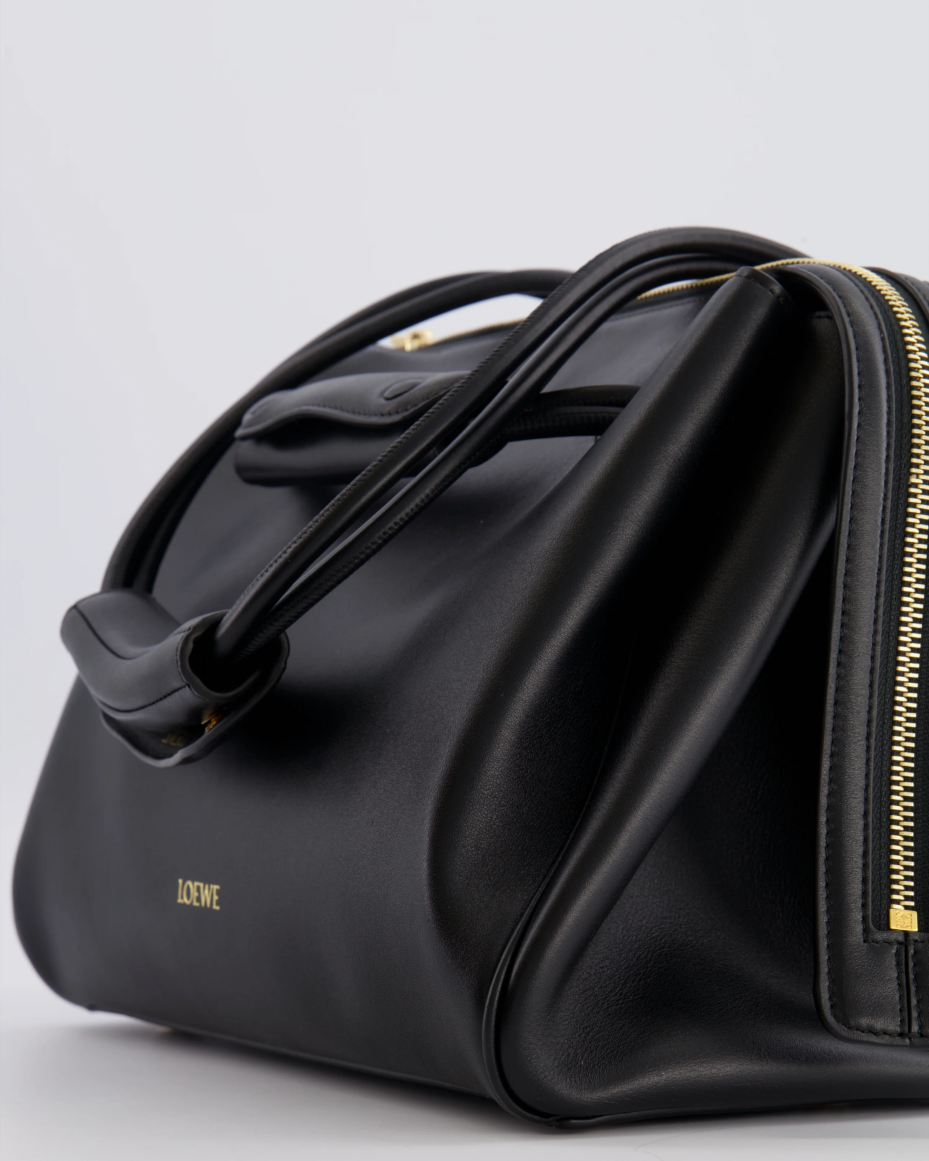 Loewe Black Supple Calfskin Medium Madrid Bag with Gold Hardware RRP £4,200 - Image 12