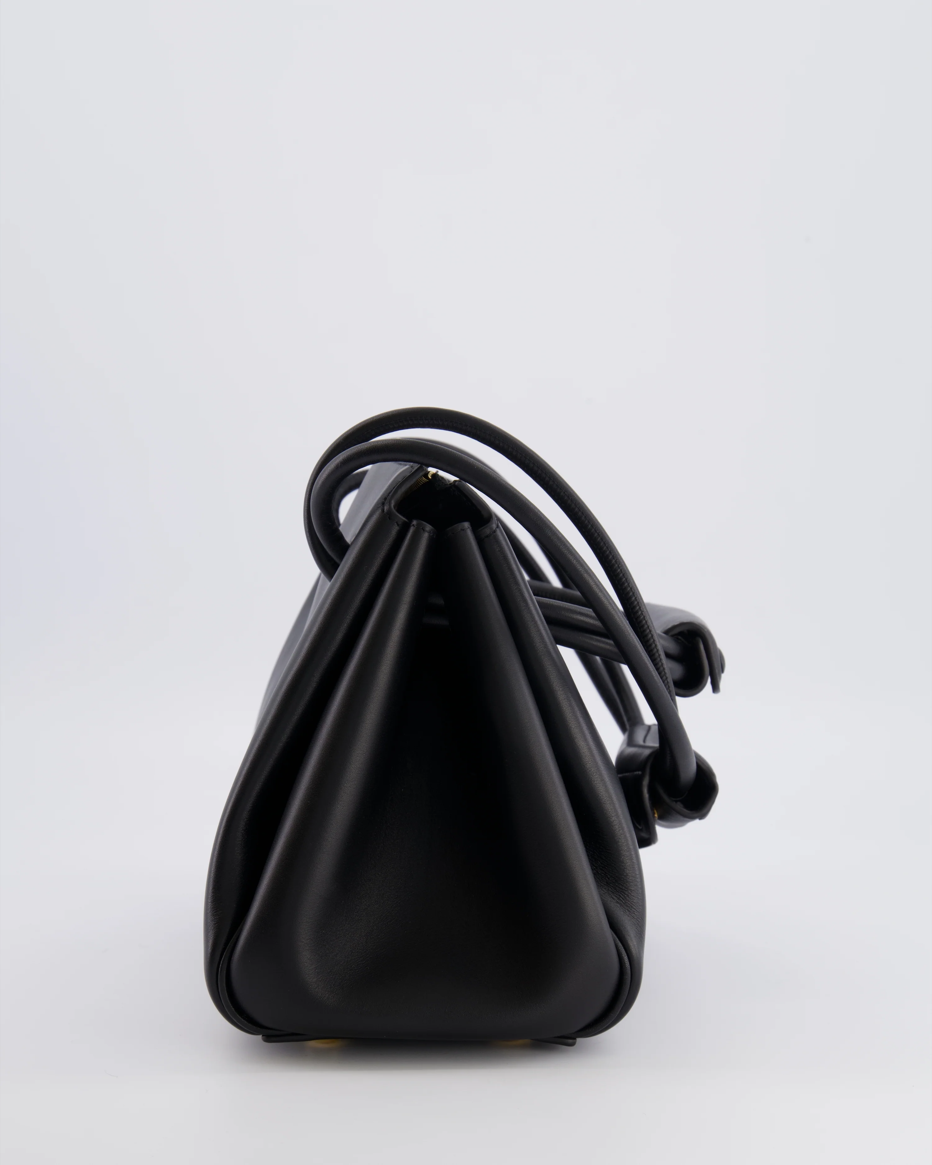 Loewe Black Supple Calfskin Small Madrid Bag with Gold Hardware RRP £3,650 - Image 7