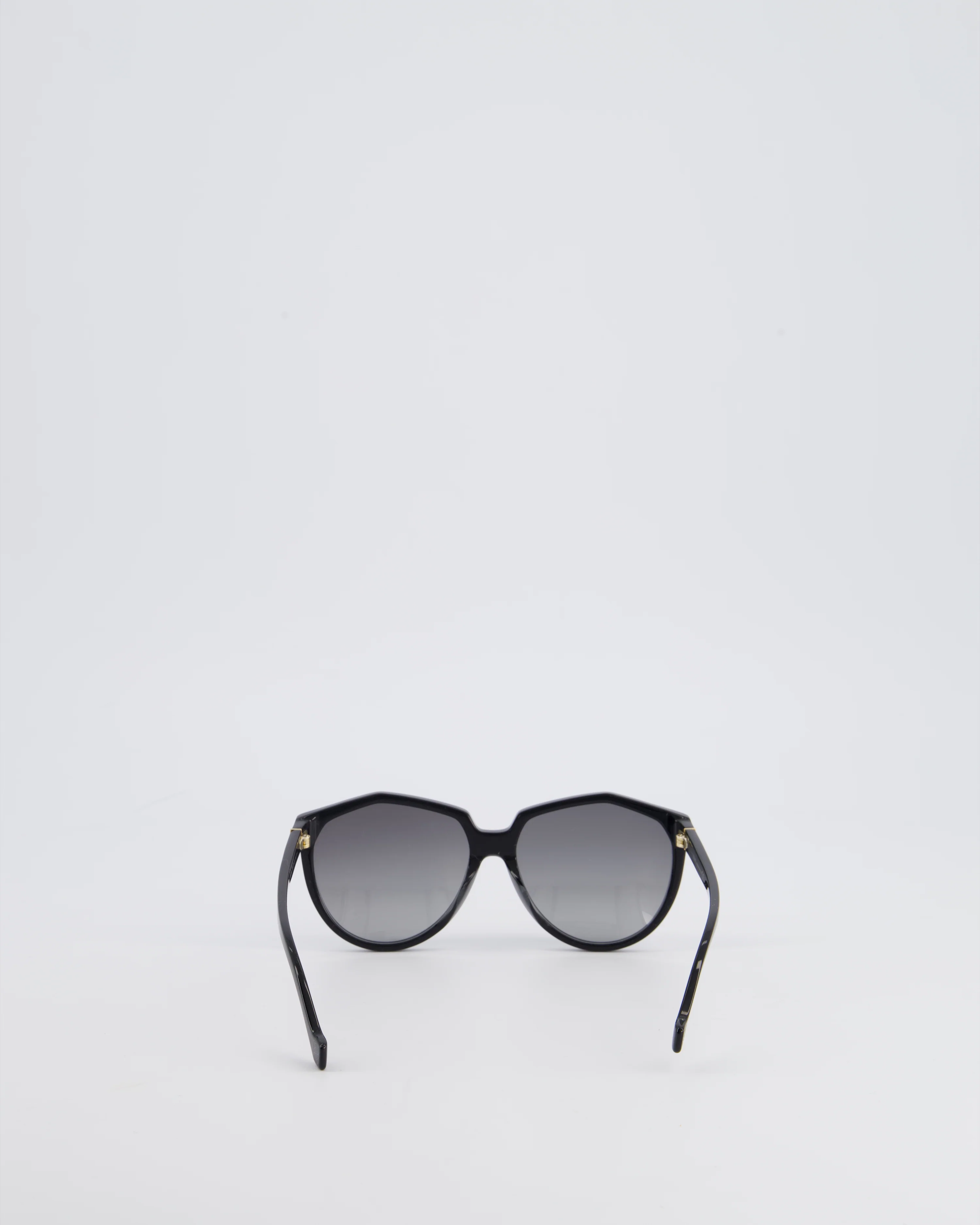Loewe Oversized Black Sunglasses With Side Logo Detail - Image 4