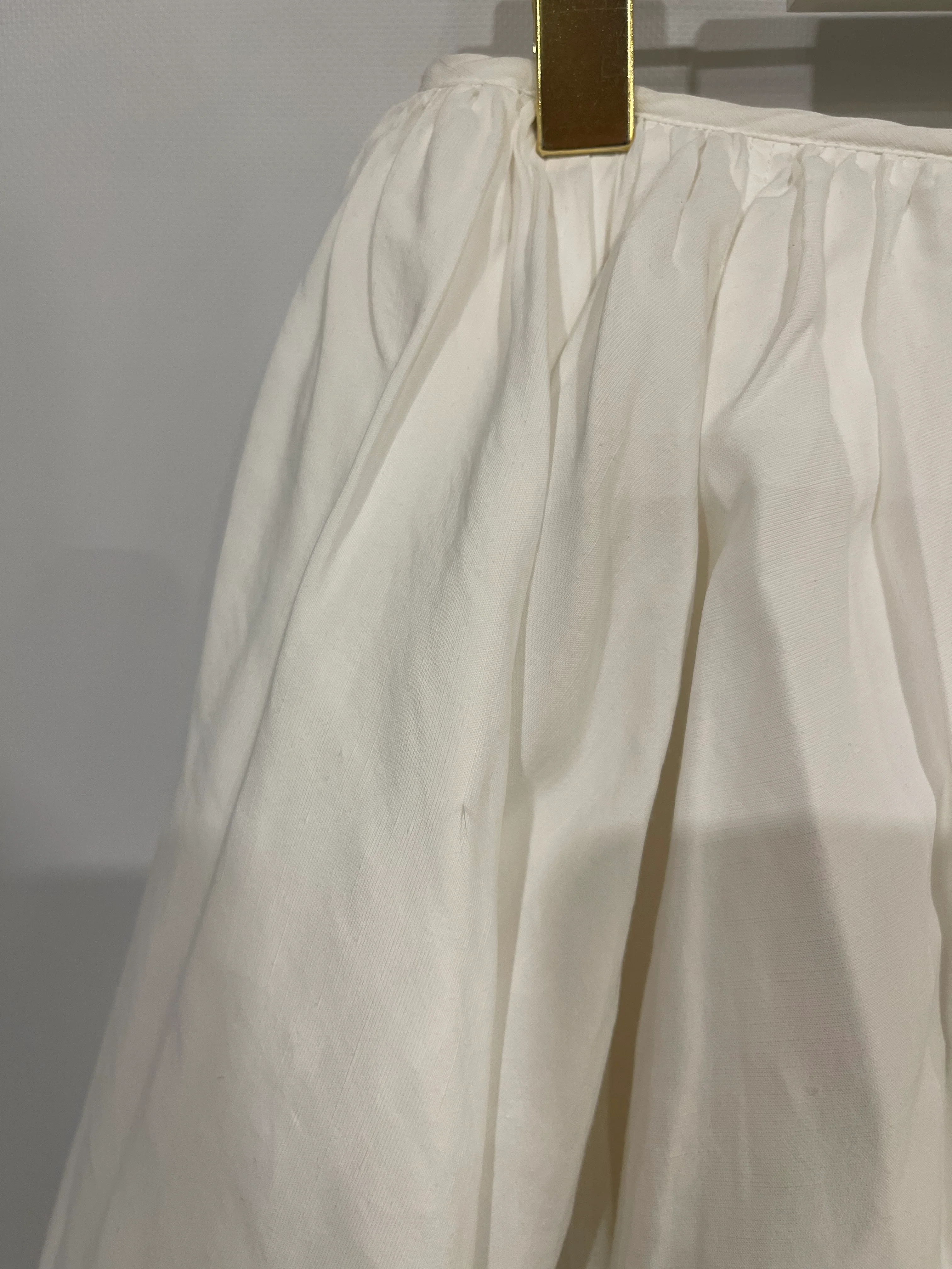 Loewe X Paula's Ibiza White Linen Strappy Mini Skirt Size FR 36 (UK 8) RRP £1,100 - Image 10
