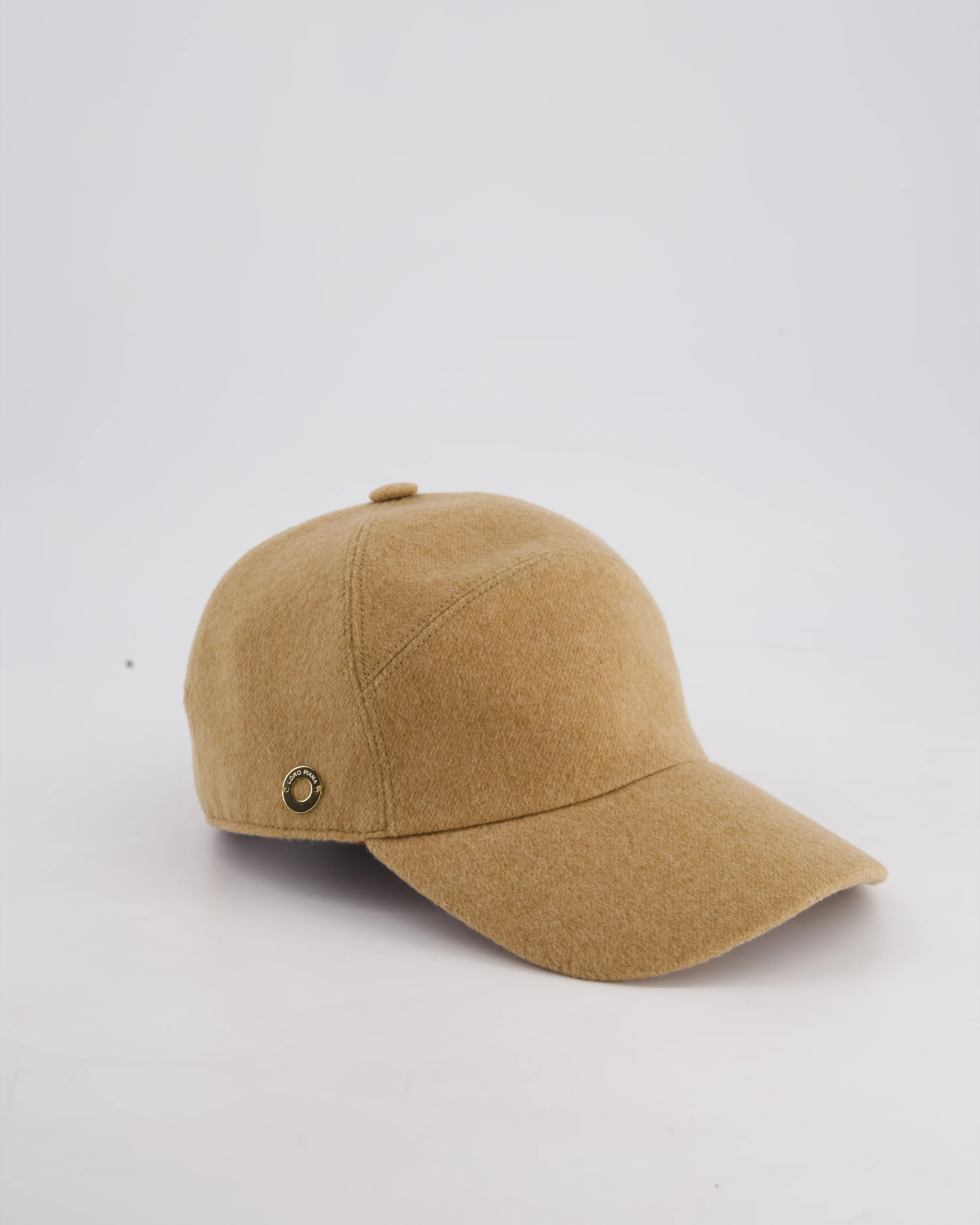 Loro Piana Beige Storm System Cashmere Cap Size M - Image 3