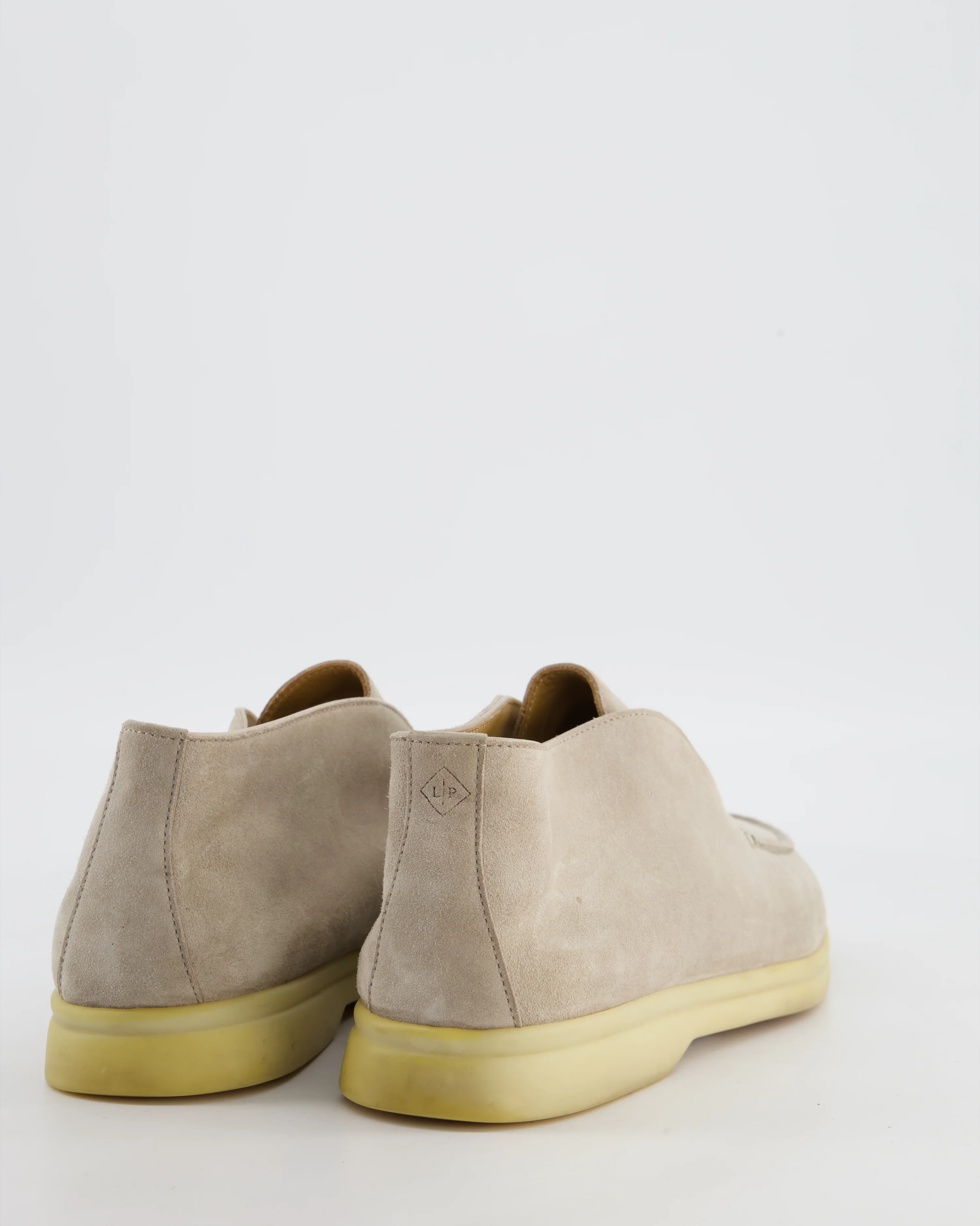 Loro Piana Beige Suede Open Walks Size EU 39 - Image 3