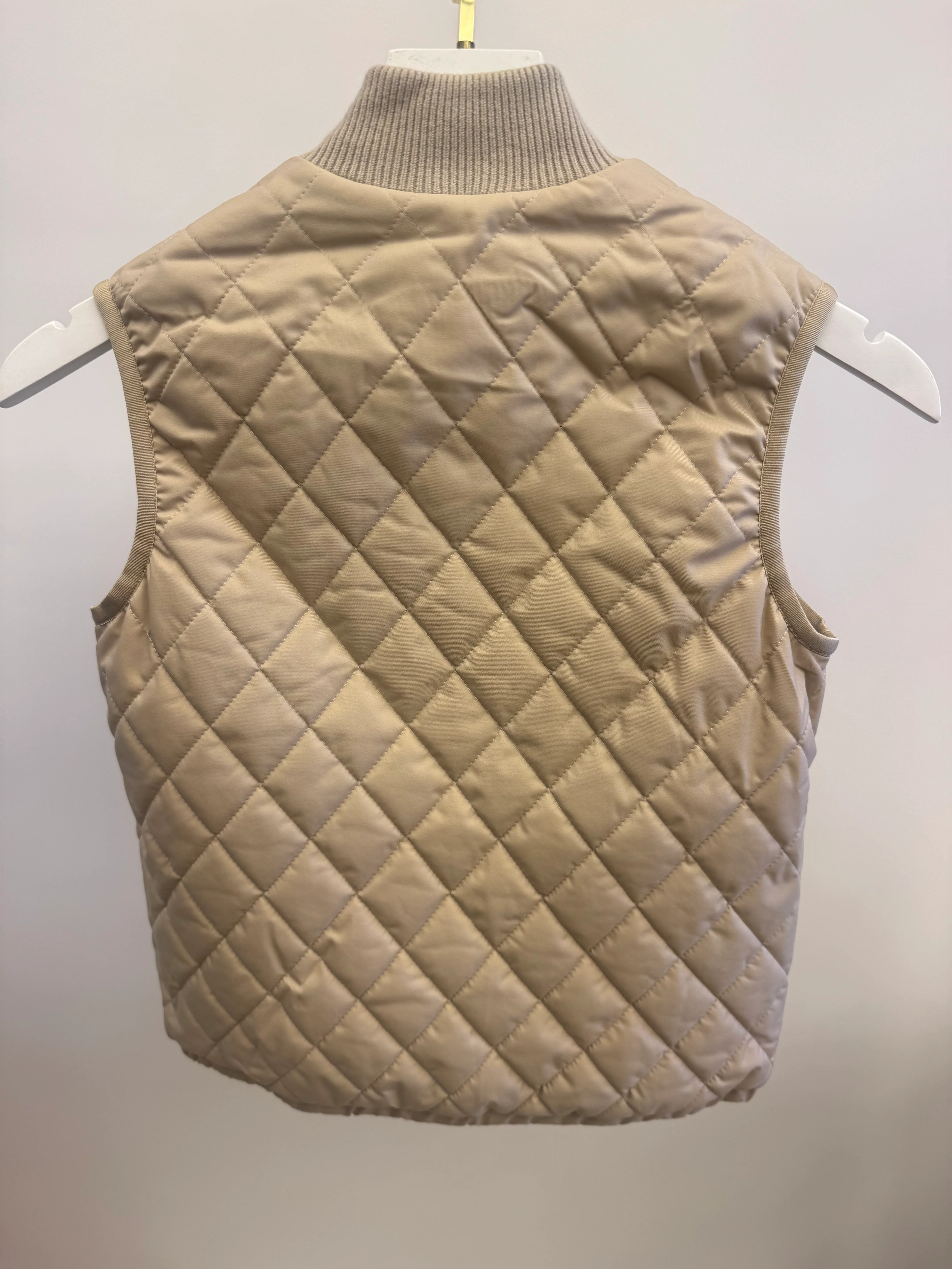 Loro Piana Kids Beige Storm System Padded Vest Jacket Size 10 years RRP £990 - Image 4