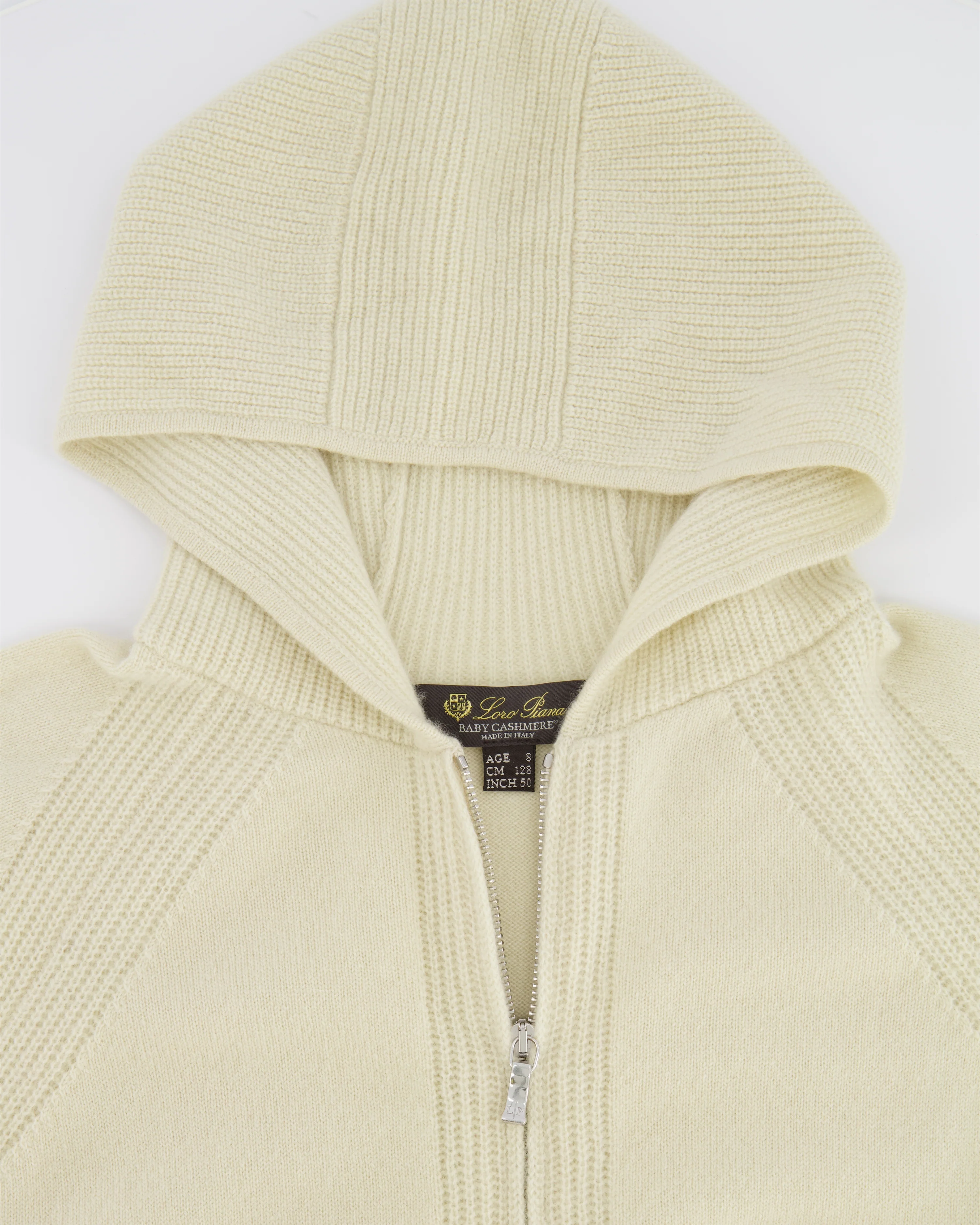 Loro Piana Kids Cream Baby Cashmere Gilet and Trousers Set Size 8 years RRP £1,500 - Image 3