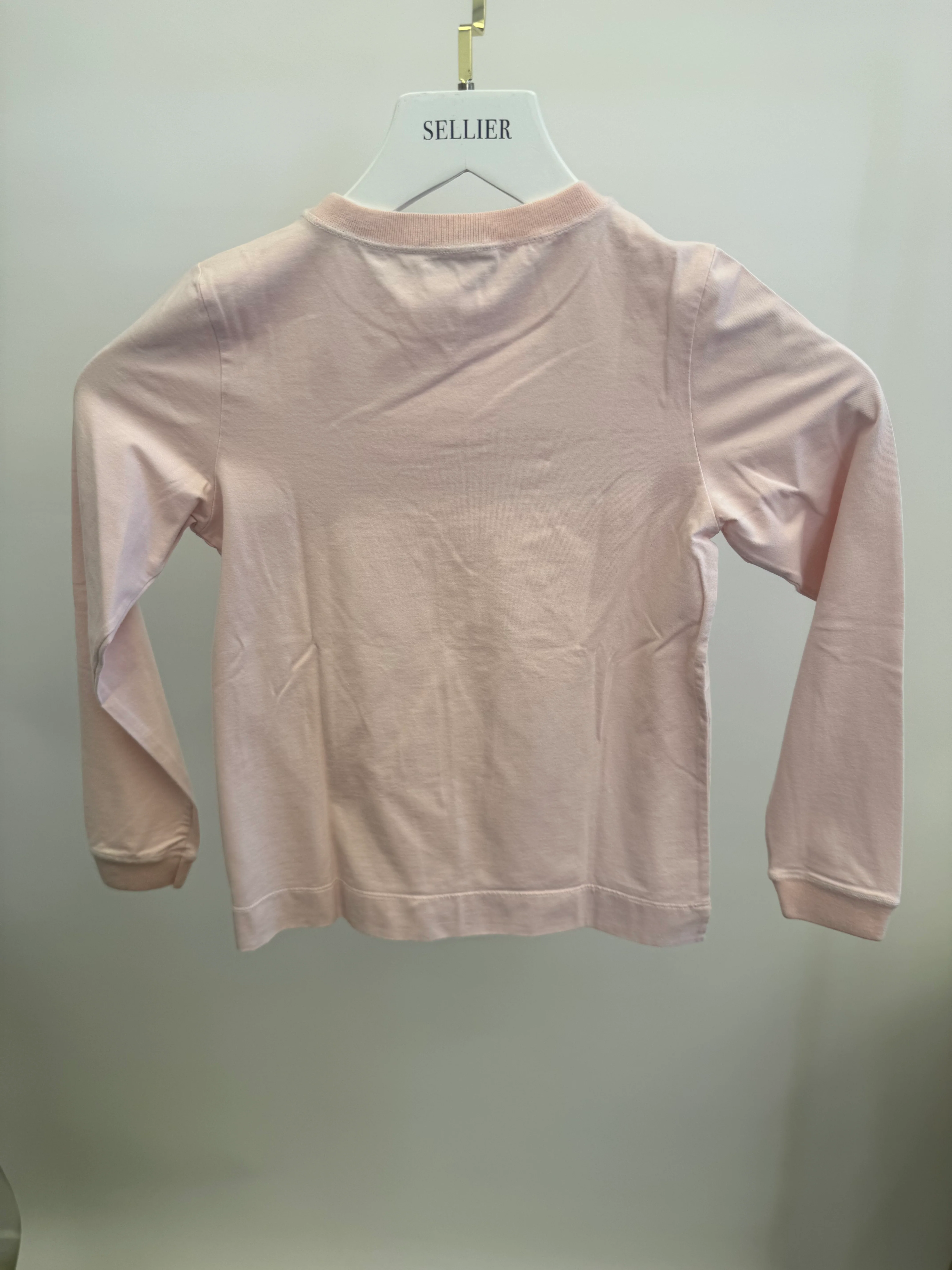 Loro Piana Kids Light Pink Long-Sleeve T-Shirt Size 8 years RRP £265 - Image 5