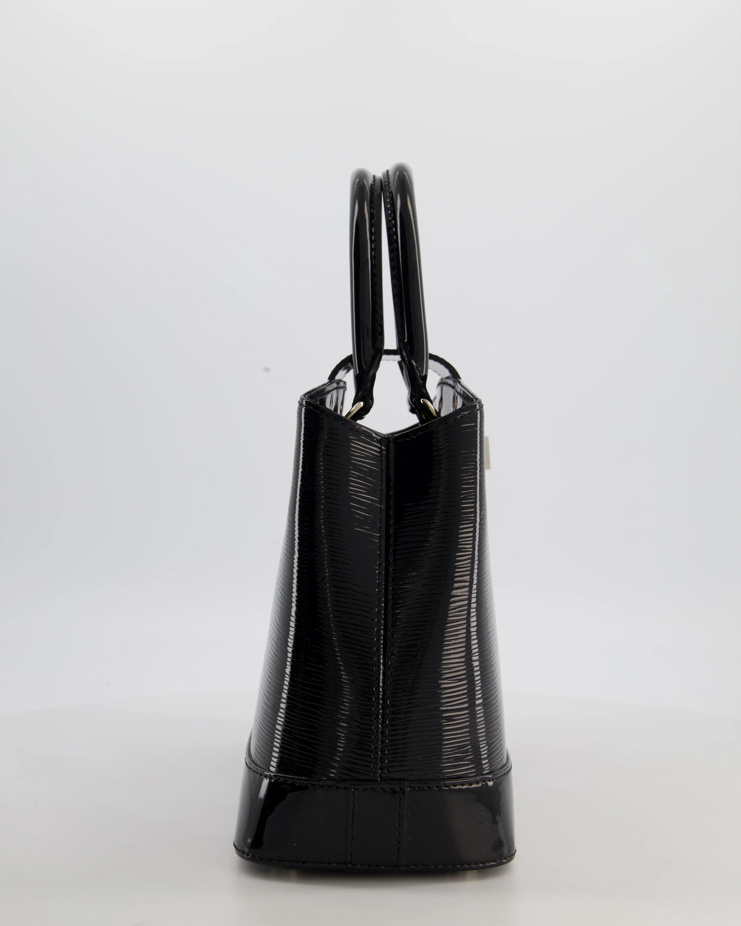 Louis Vuitton Mirabeau PM Bag in Black Electric Epi Leather with Silver Hardware - Image 3