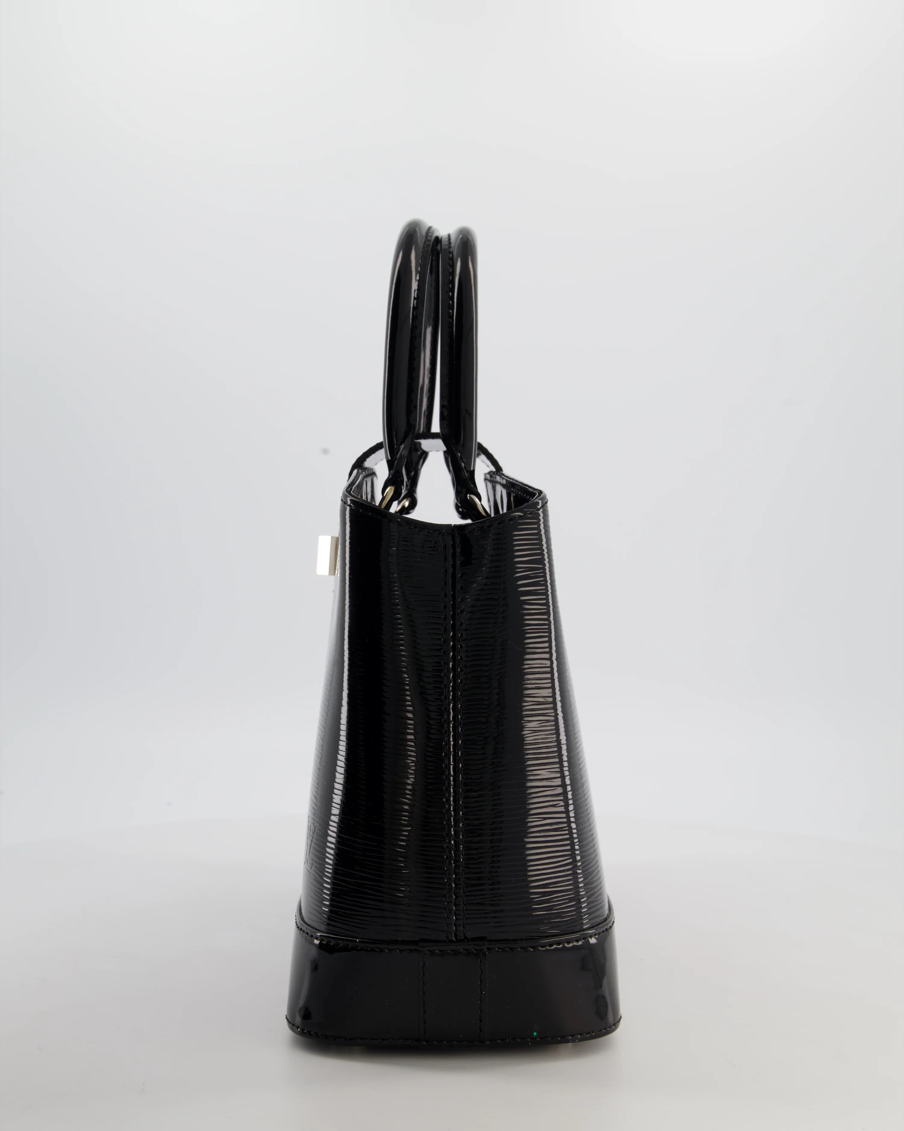 Louis Vuitton Mirabeau PM Bag in Black Electric Epi Leather with Silver Hardware - Image 7