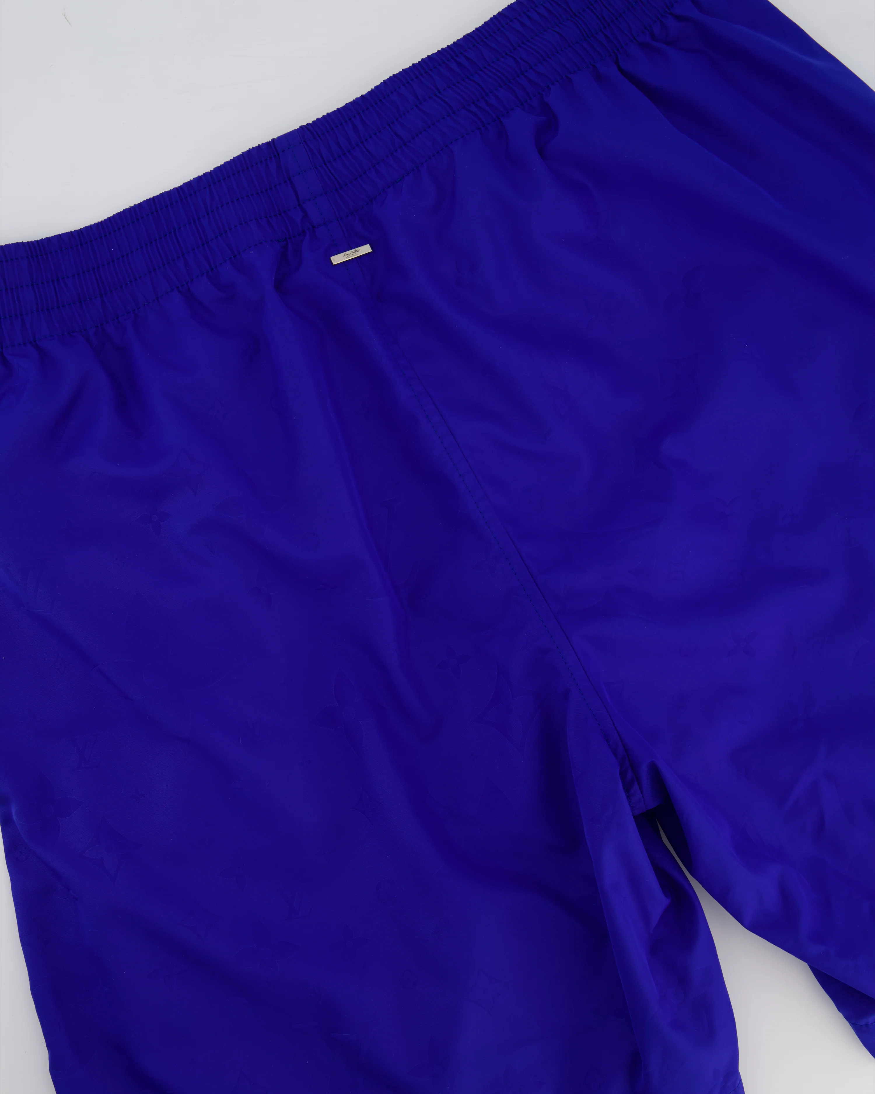 Louis Vuitton Monogram Swim Shorts in Blue Size IT M (UK 34) - Image 2