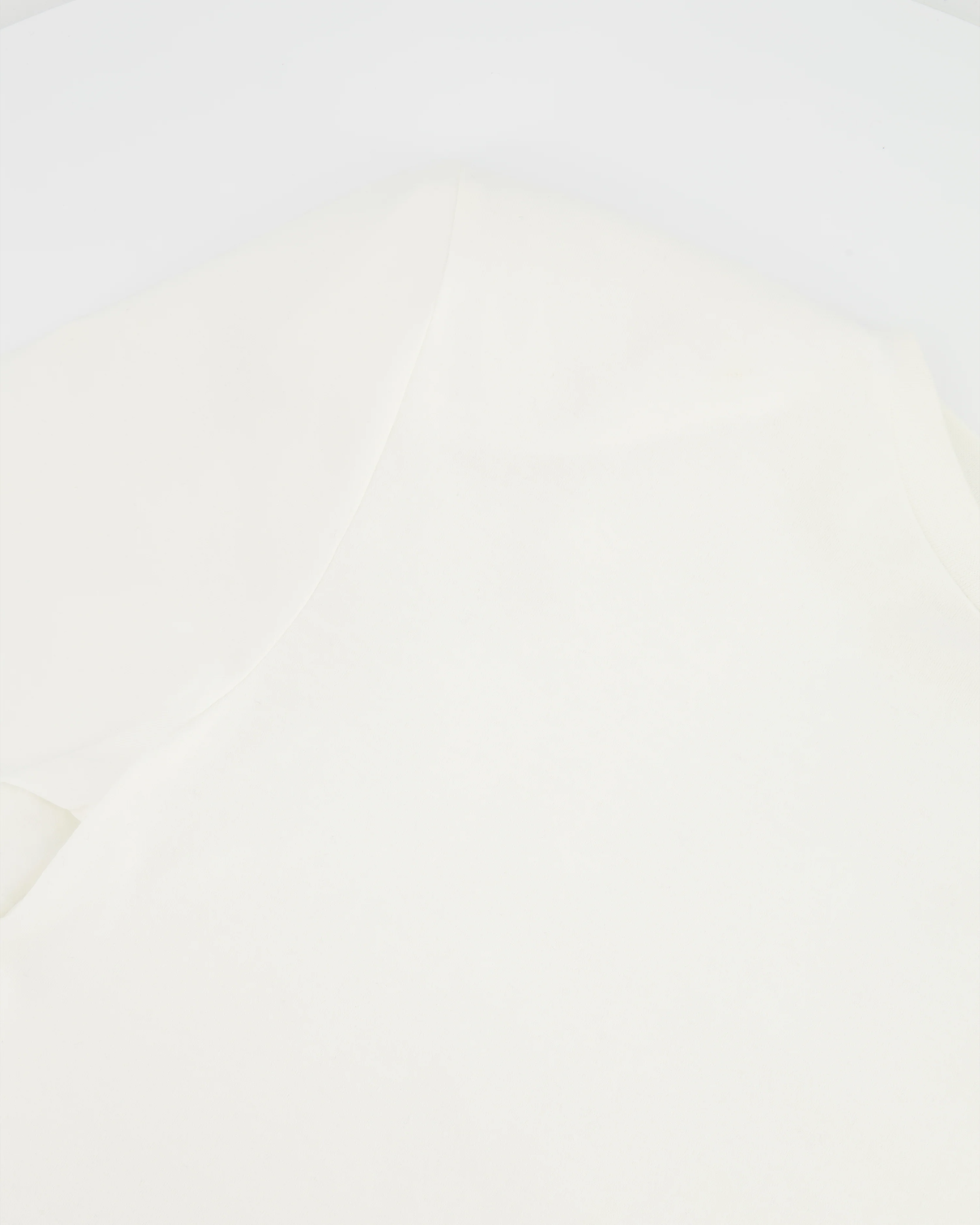 Magda Butrym White Long-Sleeve Bodysuit with Belt Detail Size FR 36 (UK 8) - Image 3