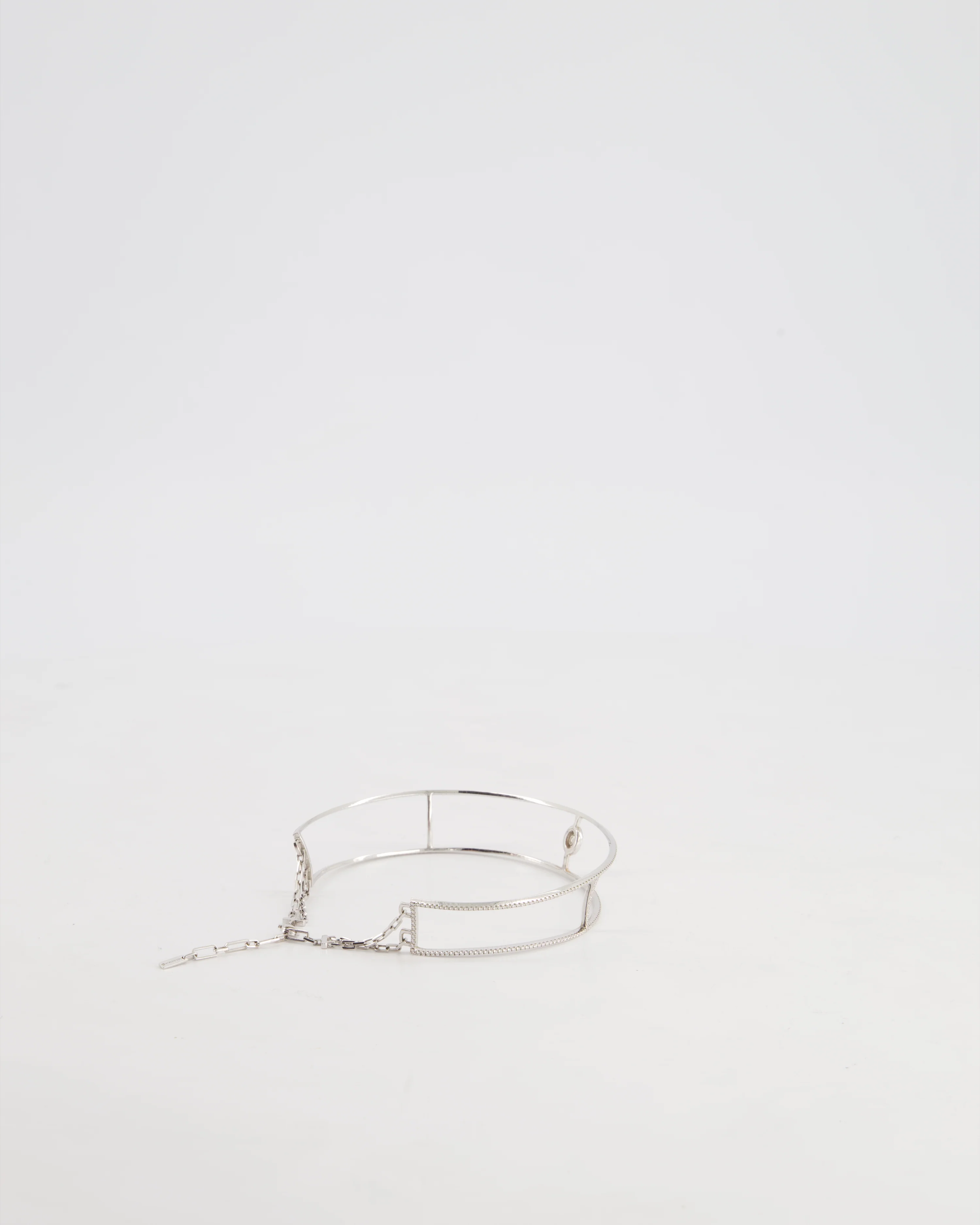 Messika White Gold Glam'Azone Skinny Pavé Diamond Choker Necklace RRP £36,500 - Image 4
