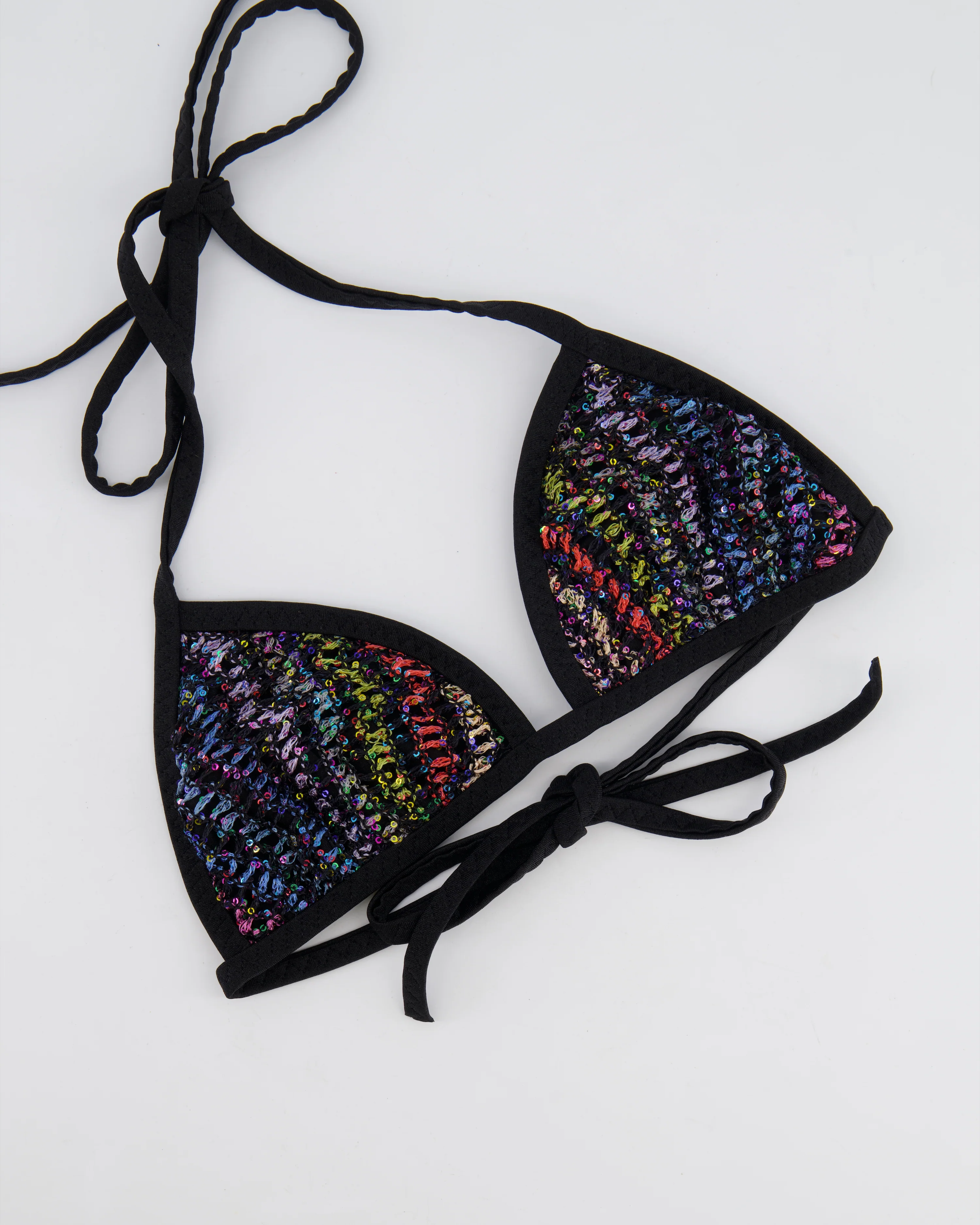 Missoni Black and Multicolour Bikini Set with Sequins Size IT 40 (UK 8) RRP £450 - Image 5