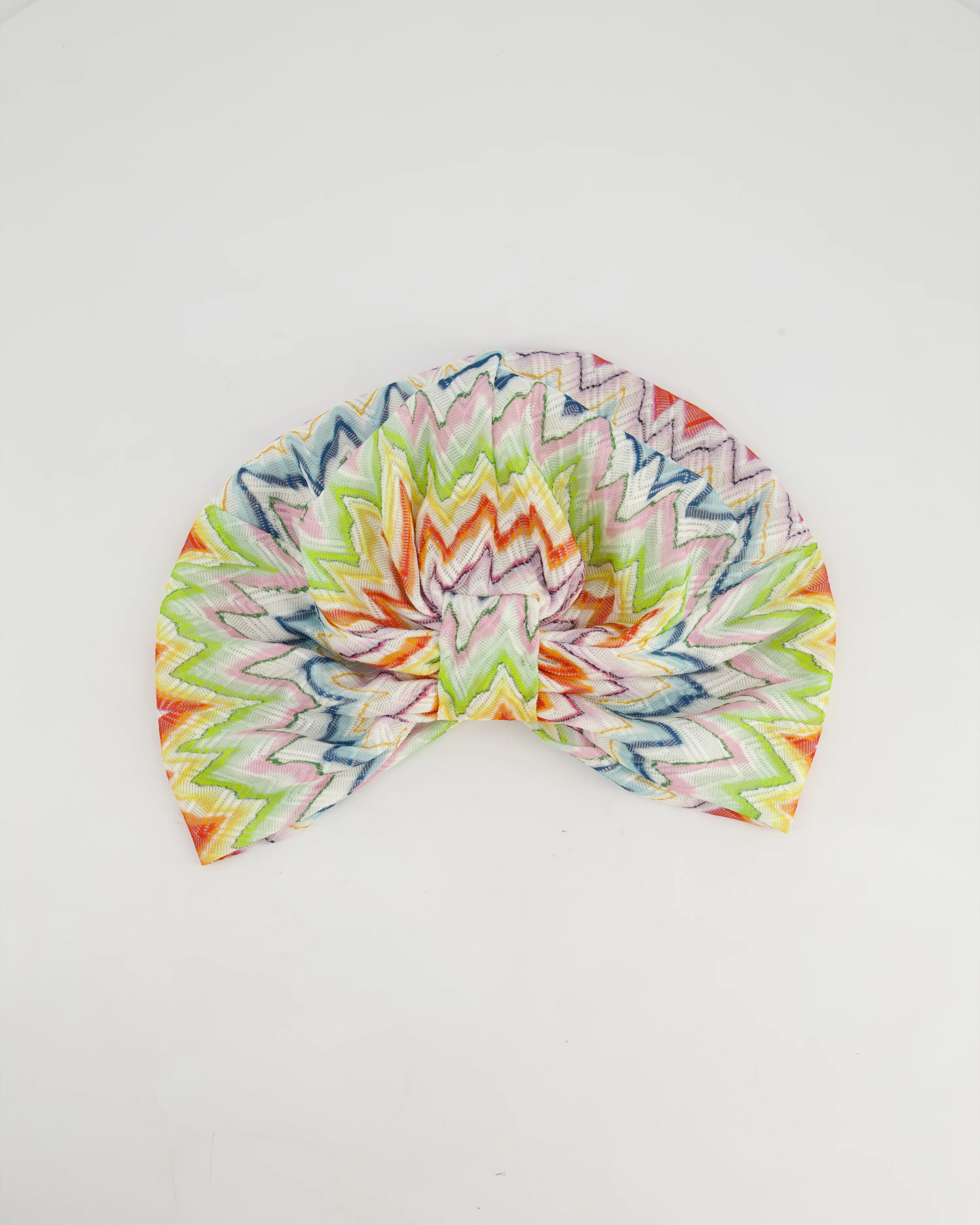 Missoni Multi Colour Twist Front Hat Size O/S
