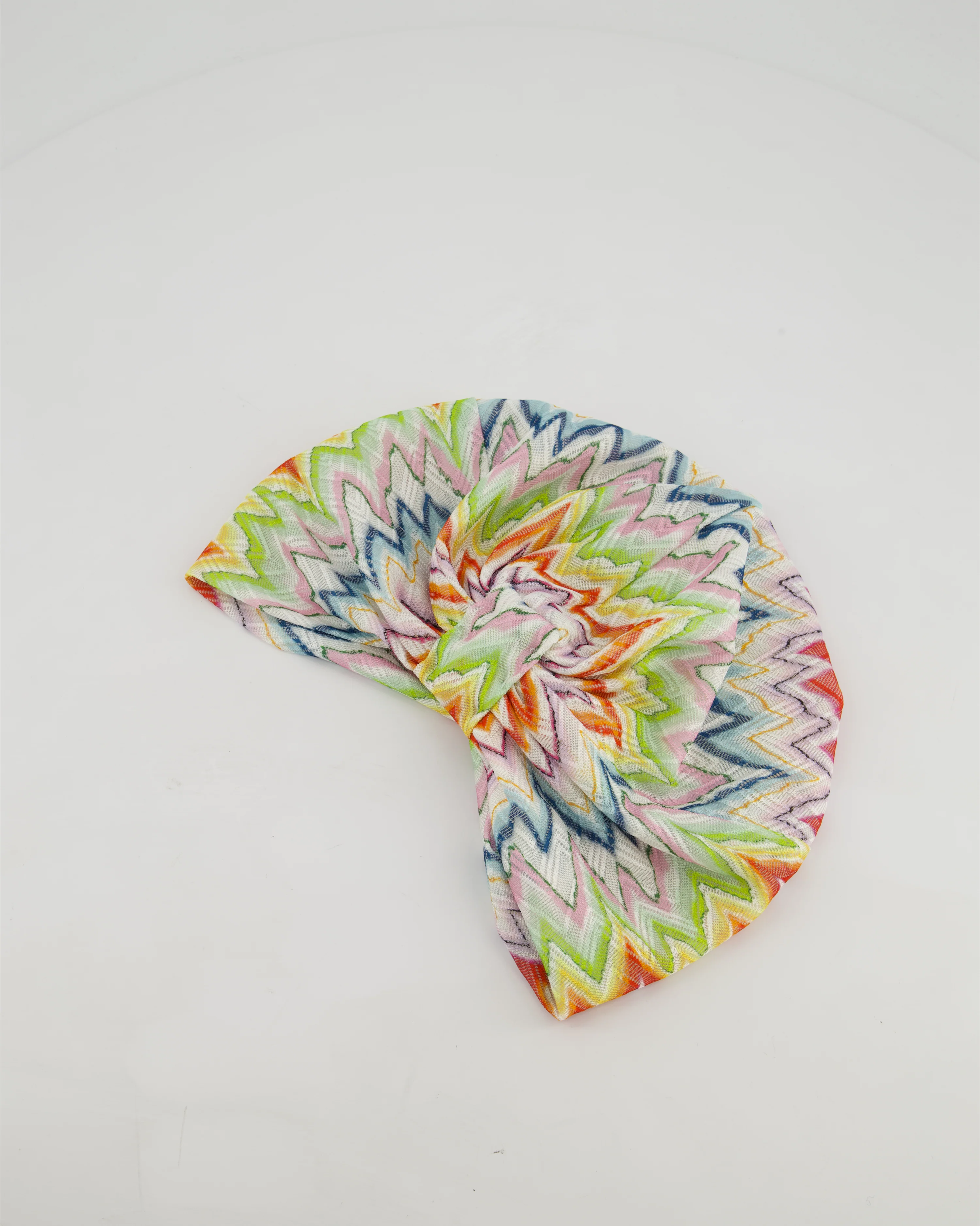 Missoni Multi Colour Twist Front Hat Size O/S - Image 4