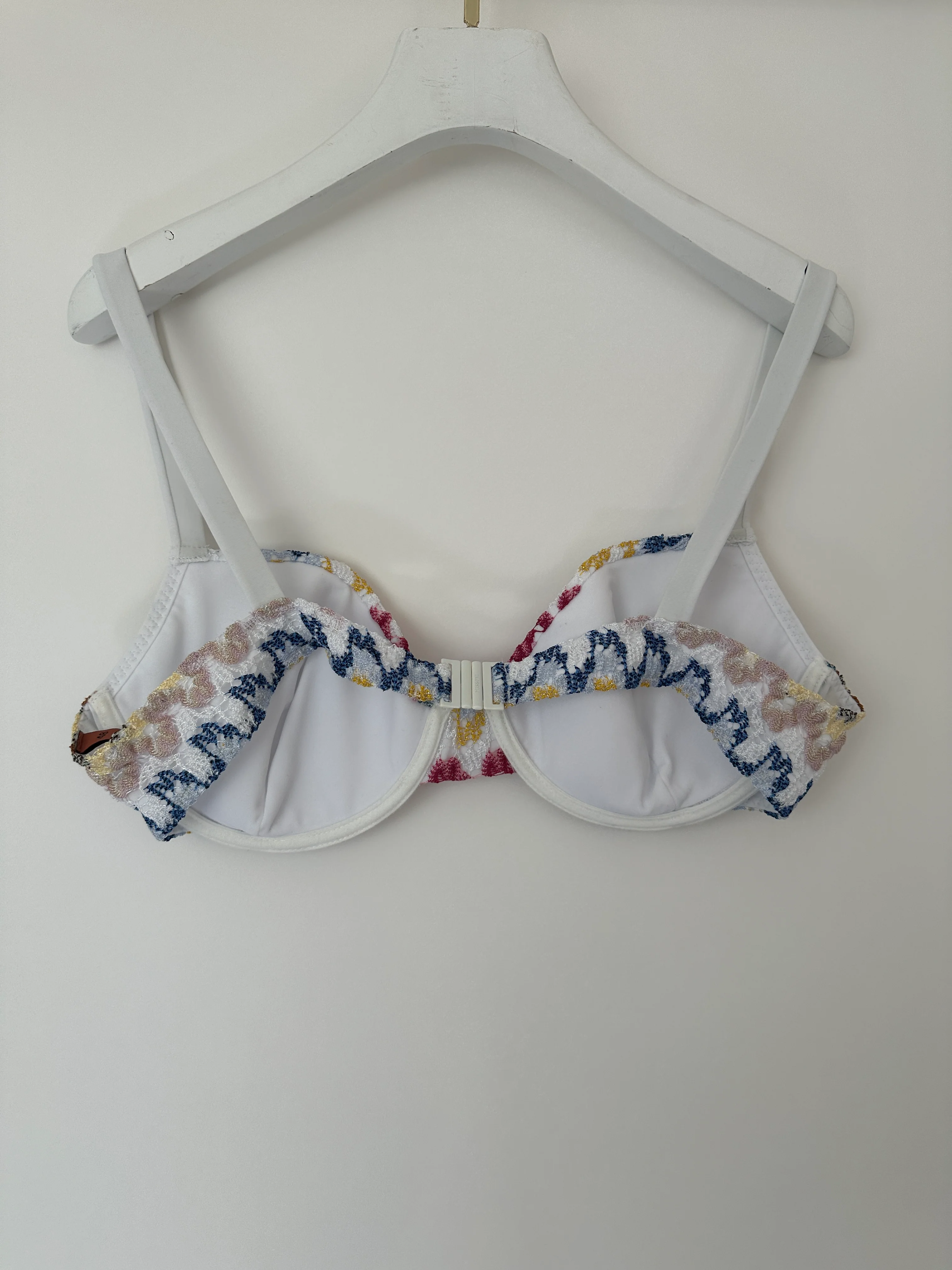 Missoni White and Multicolour Crochet Bikini Set Size IT 48 (UK 16) - Image 7