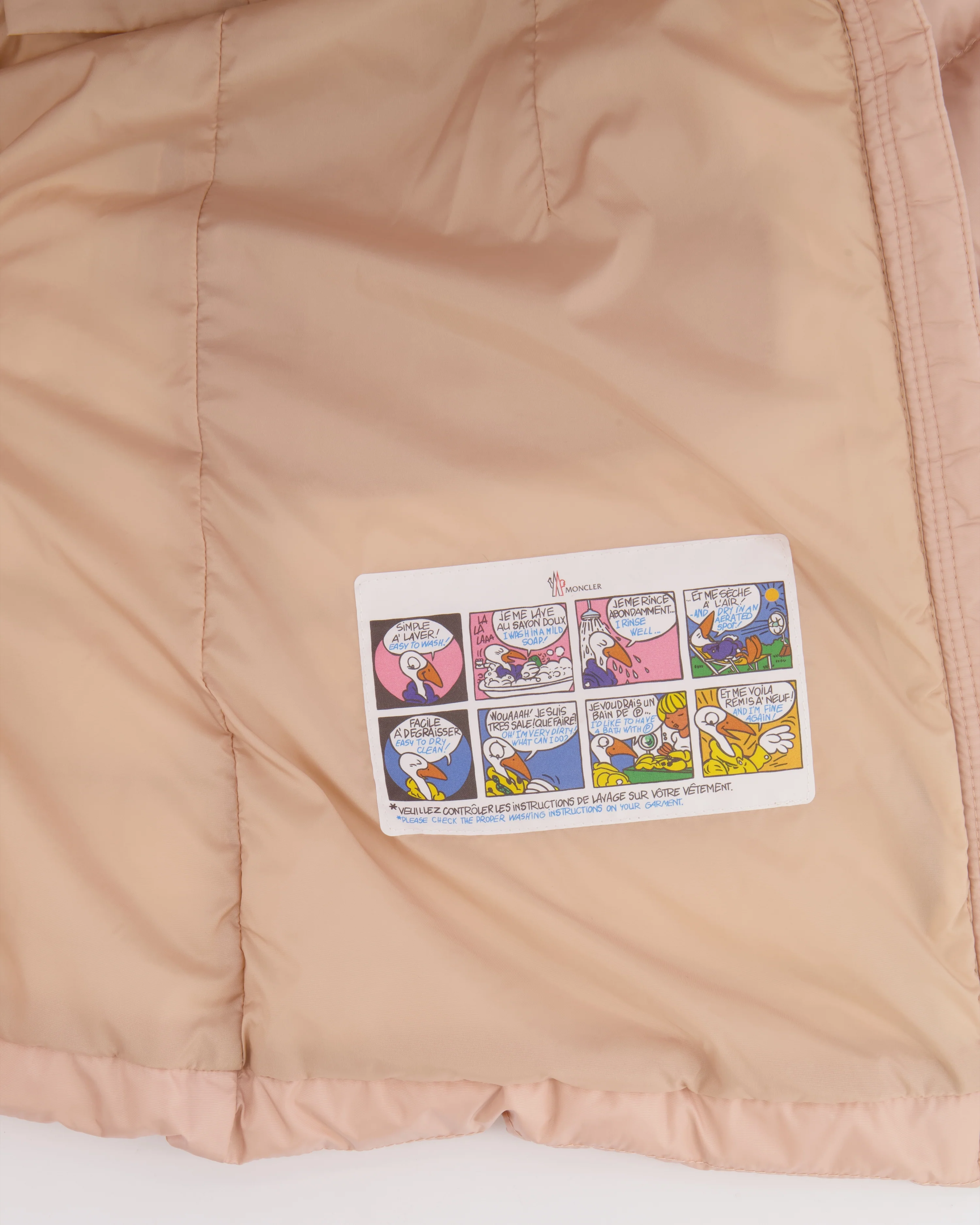 Moncler Kids Pink Hooded Down Puffer Coat Size 8 years RRP £615 - Image 5