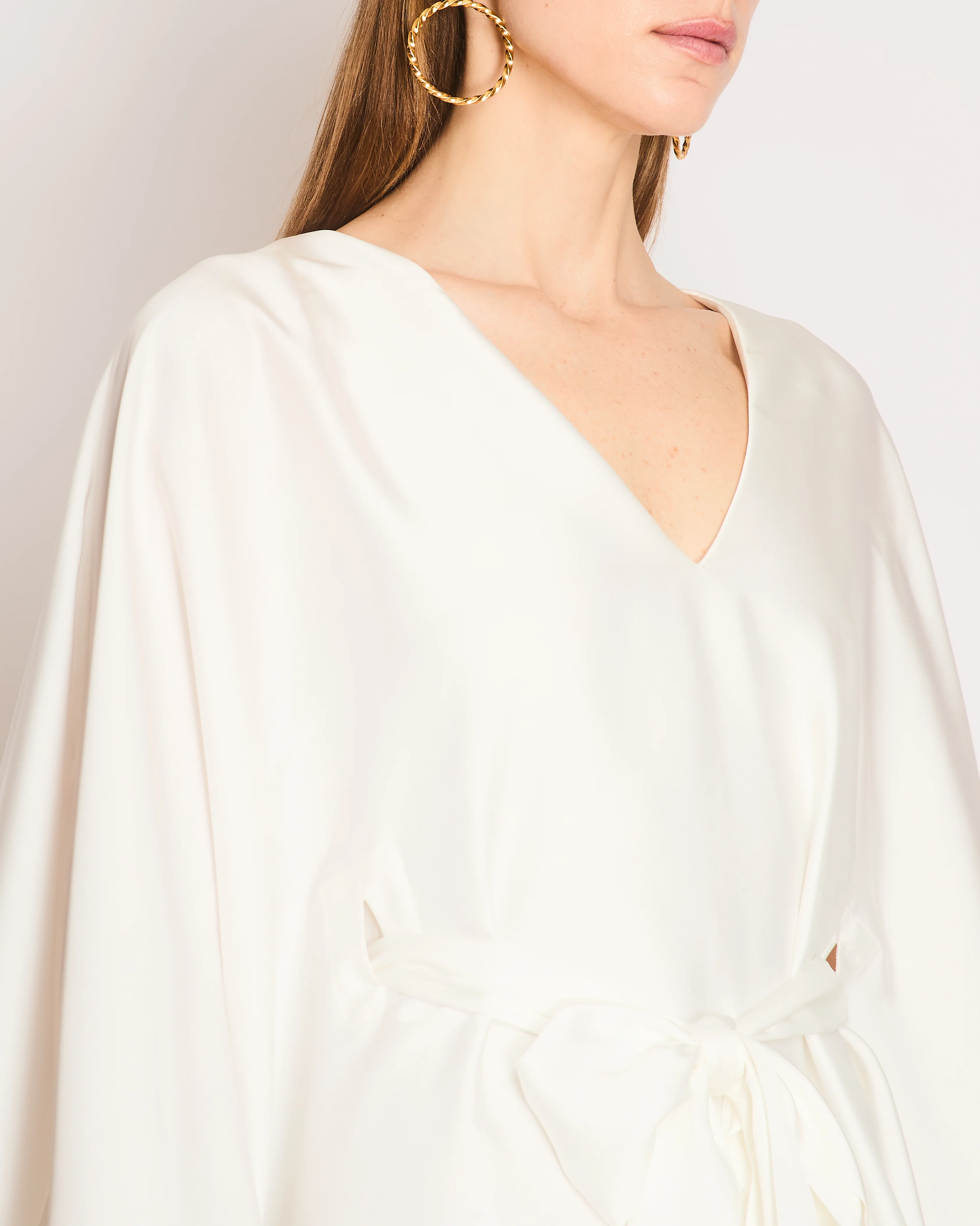 Nadine Merabi Lorenna White Mini Dress with Feather Detail Size S (UK 8) - Image 3
