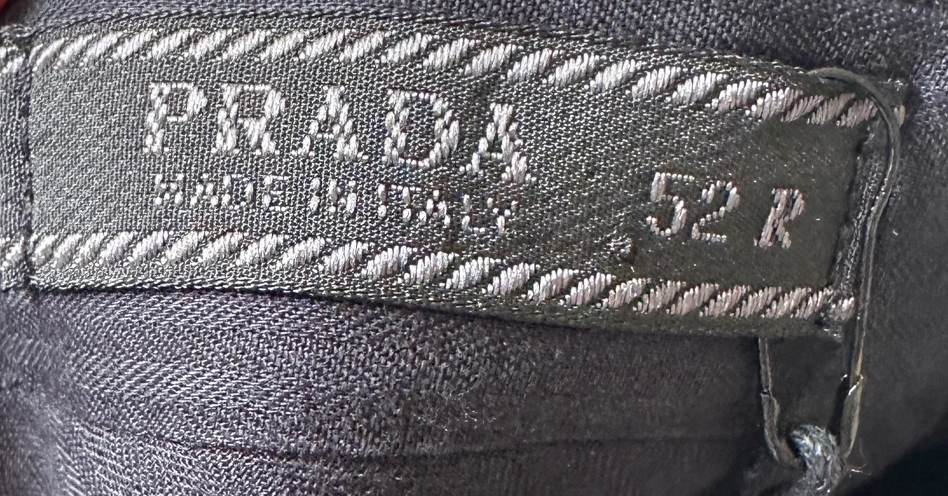 Prada Black Tailored Menswear Trousers Size IT 52 R (UK 44) - Image 6