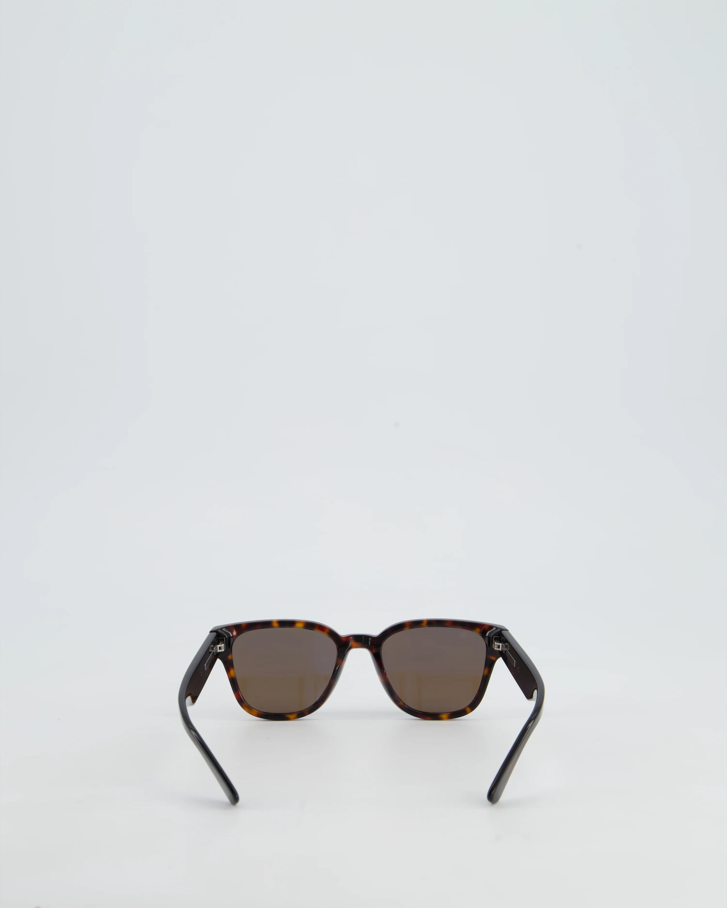 Prada Brown Tortoise Shell Square Framed Sunglasses - Image 5