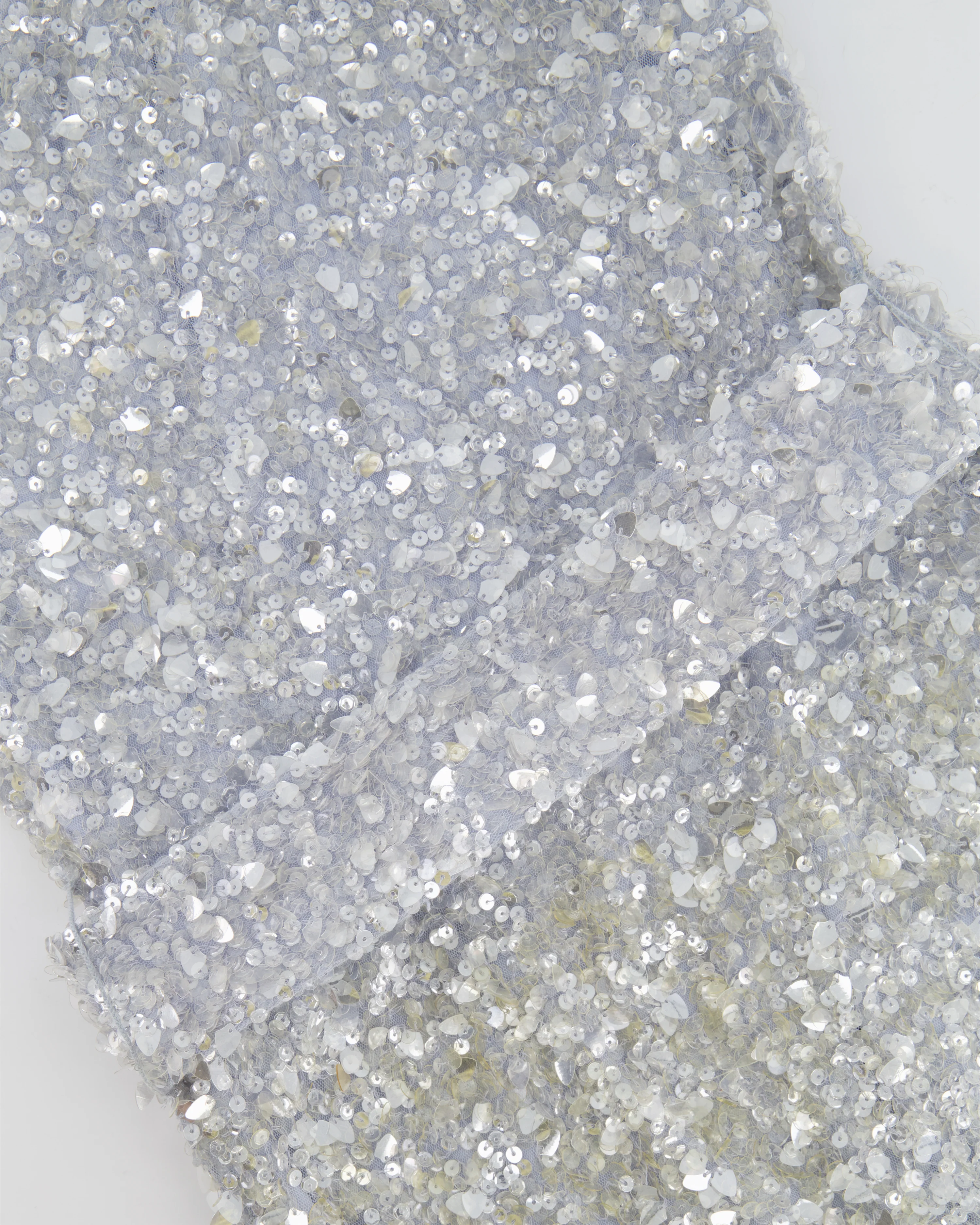 Rachel Gilbert Silver Sequin Embellished Kara Mini Dress Size AU 1 (UK 8) RRP £1,500 - Image 6