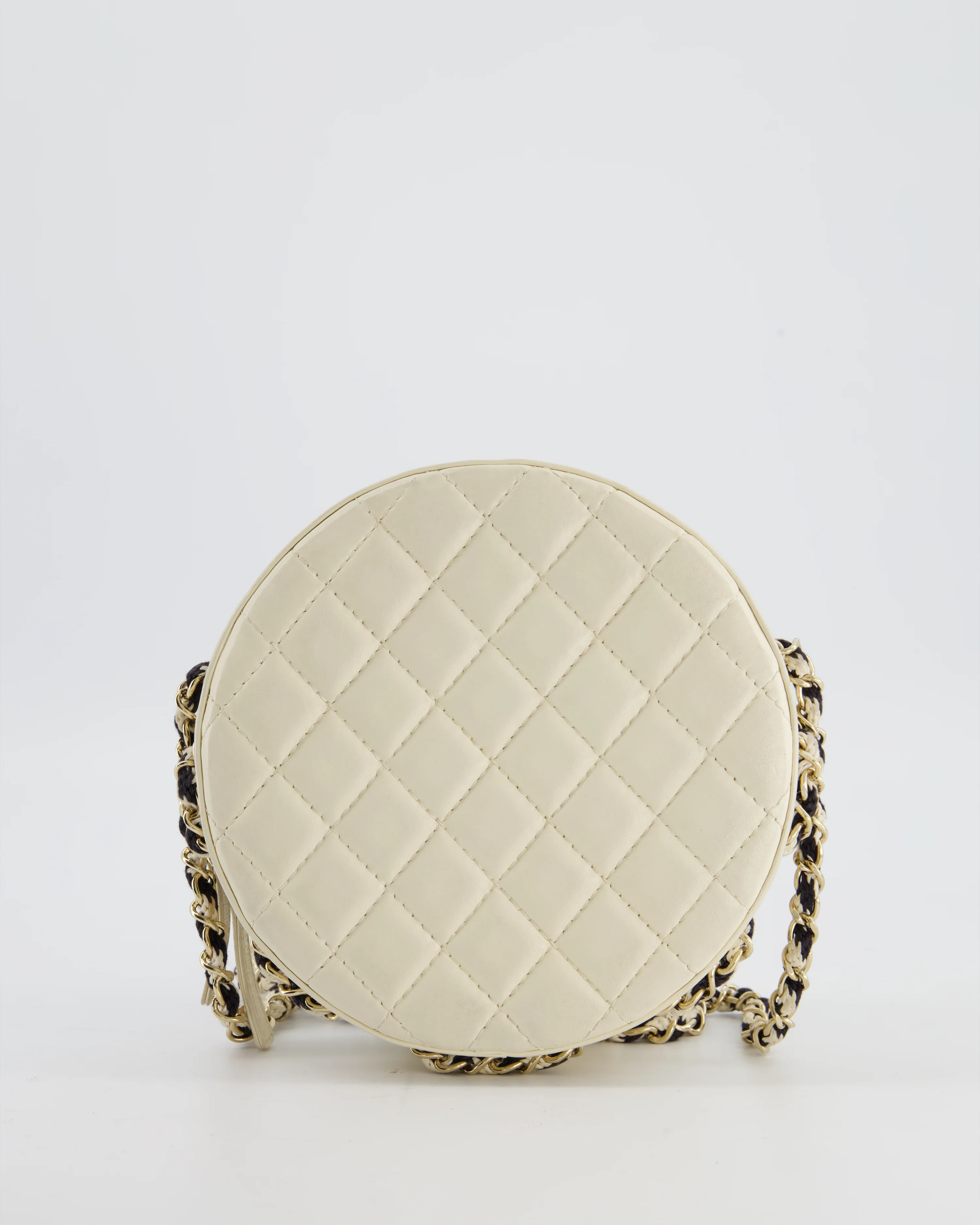 *RARE & FIRE PRICE* Chanel La Pausa Coco Lifesaver Bag in Black and White with Champagne Gold Hardware - Image 11