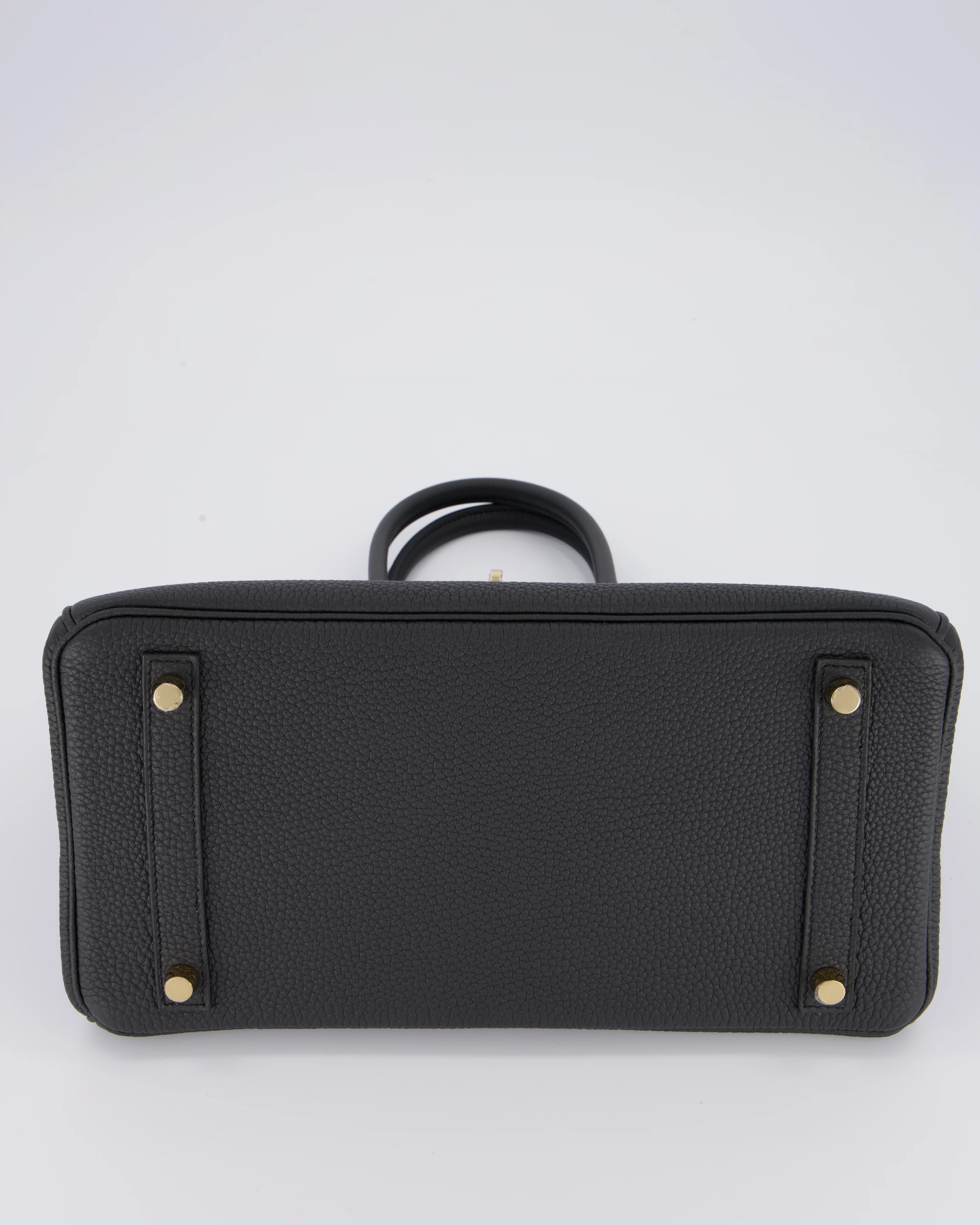 *RARE* Hermès Birkin 30 Bag in Plomb Togo Leather with Permabrass Hardware - Image 19