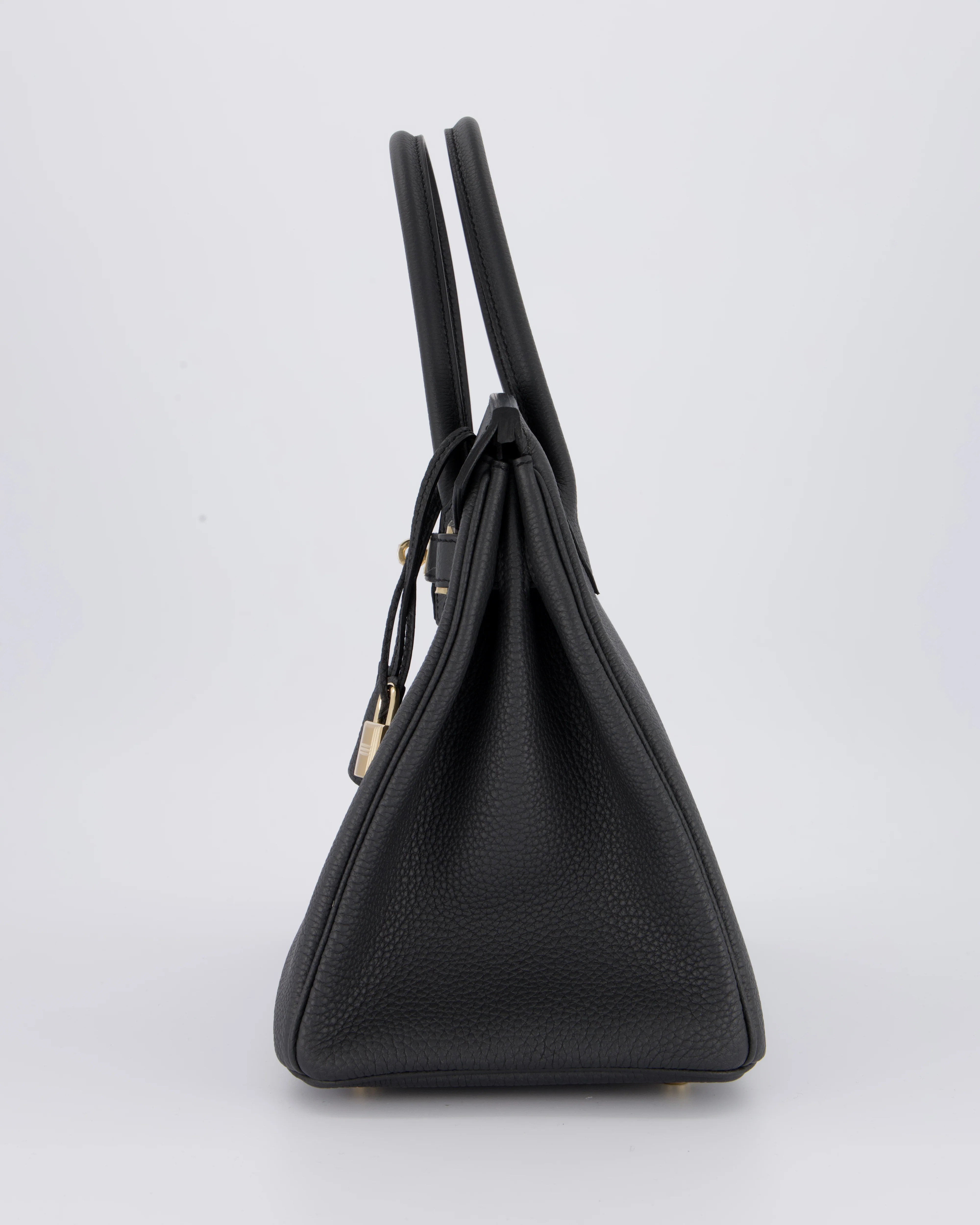 *RARE* Hermès Birkin 30 Bag in Plomb Togo Leather with Permabrass Hardware - Image 8