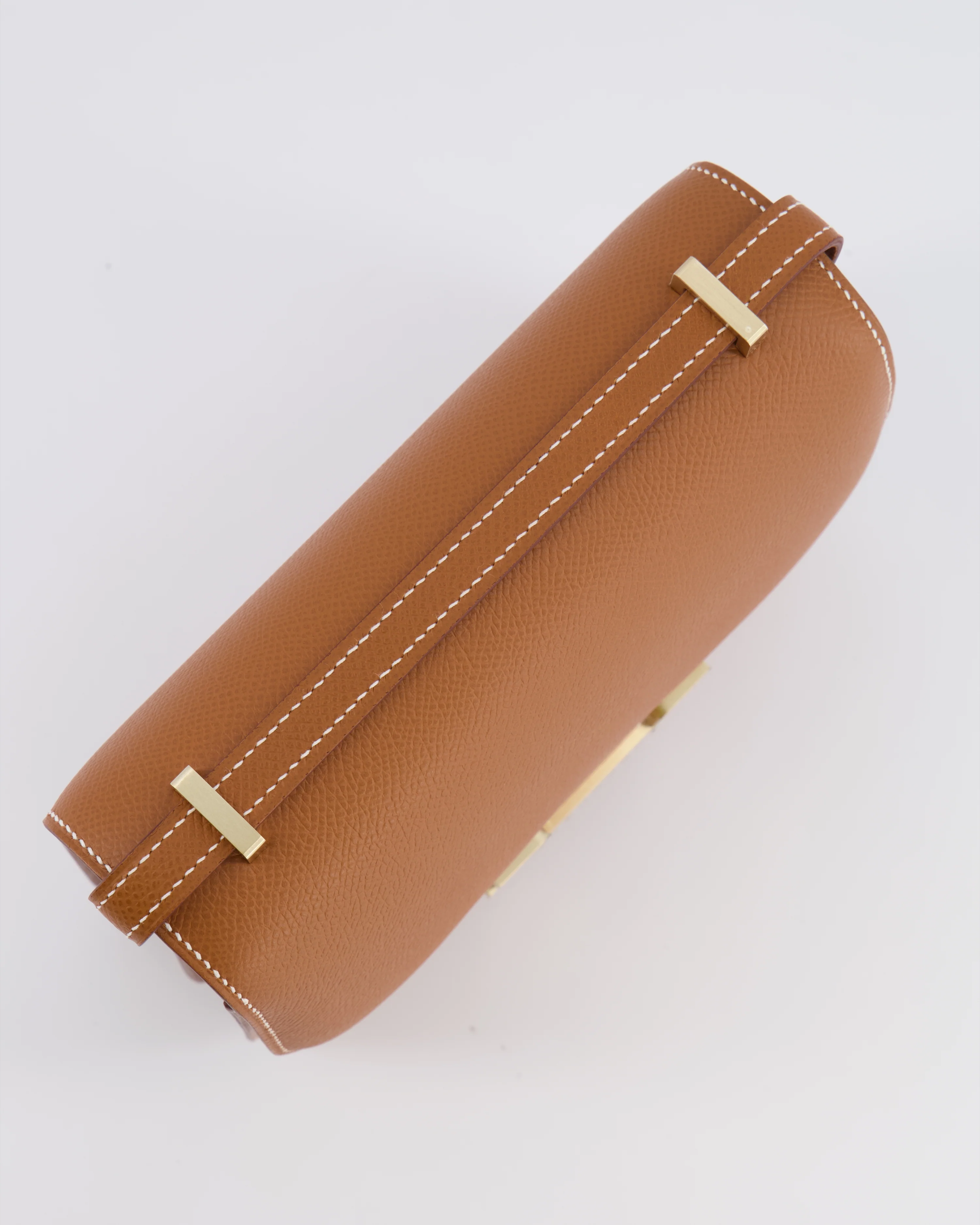 *Fire price “Hermès Constance III 18 Miroir Bag in Gold Epsom Leather with Brushed Permabrass Hardware - Image 20