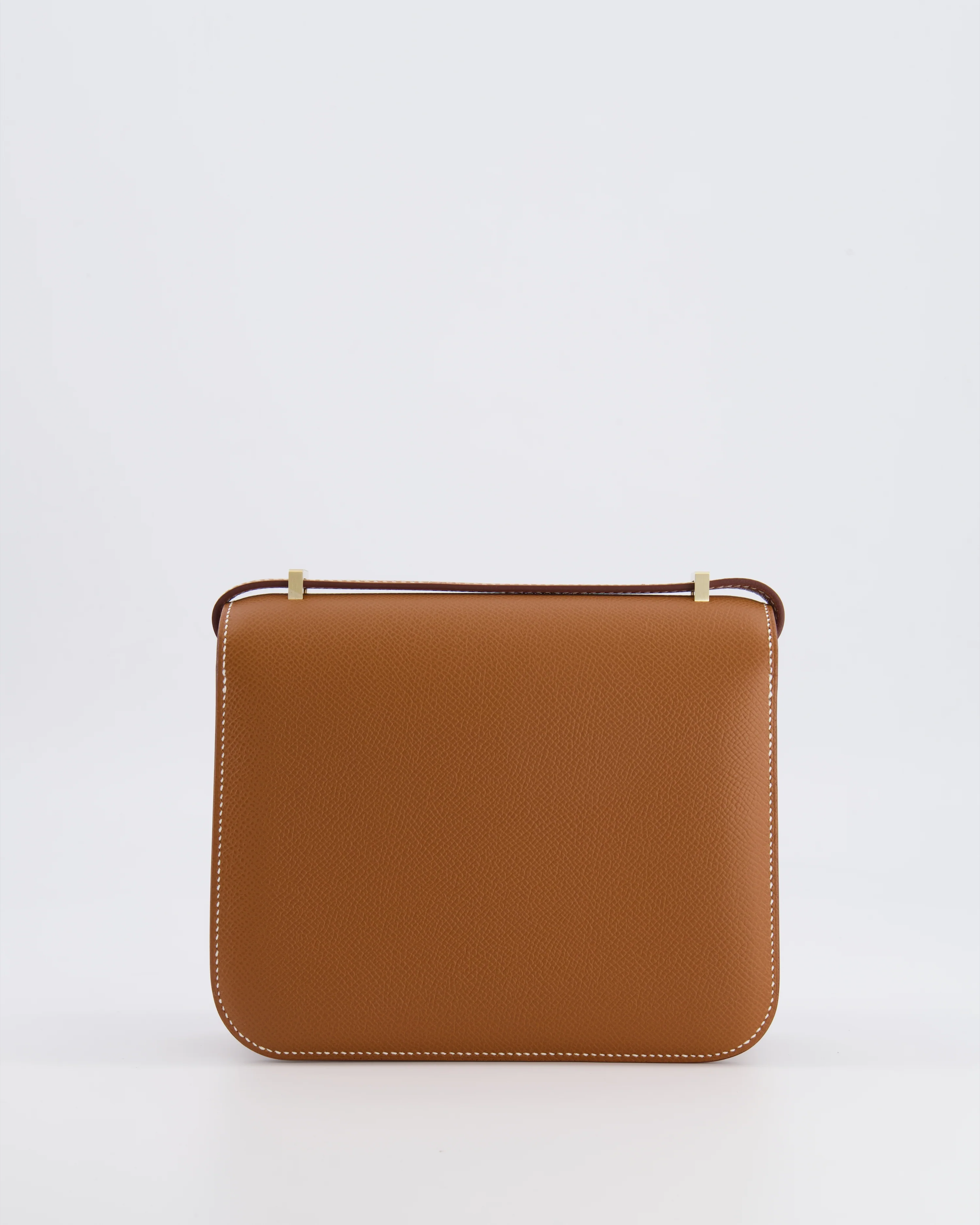 *Fire price “Hermès Constance III 18 Miroir Bag in Gold Epsom Leather with Brushed Permabrass Hardware - Image 5
