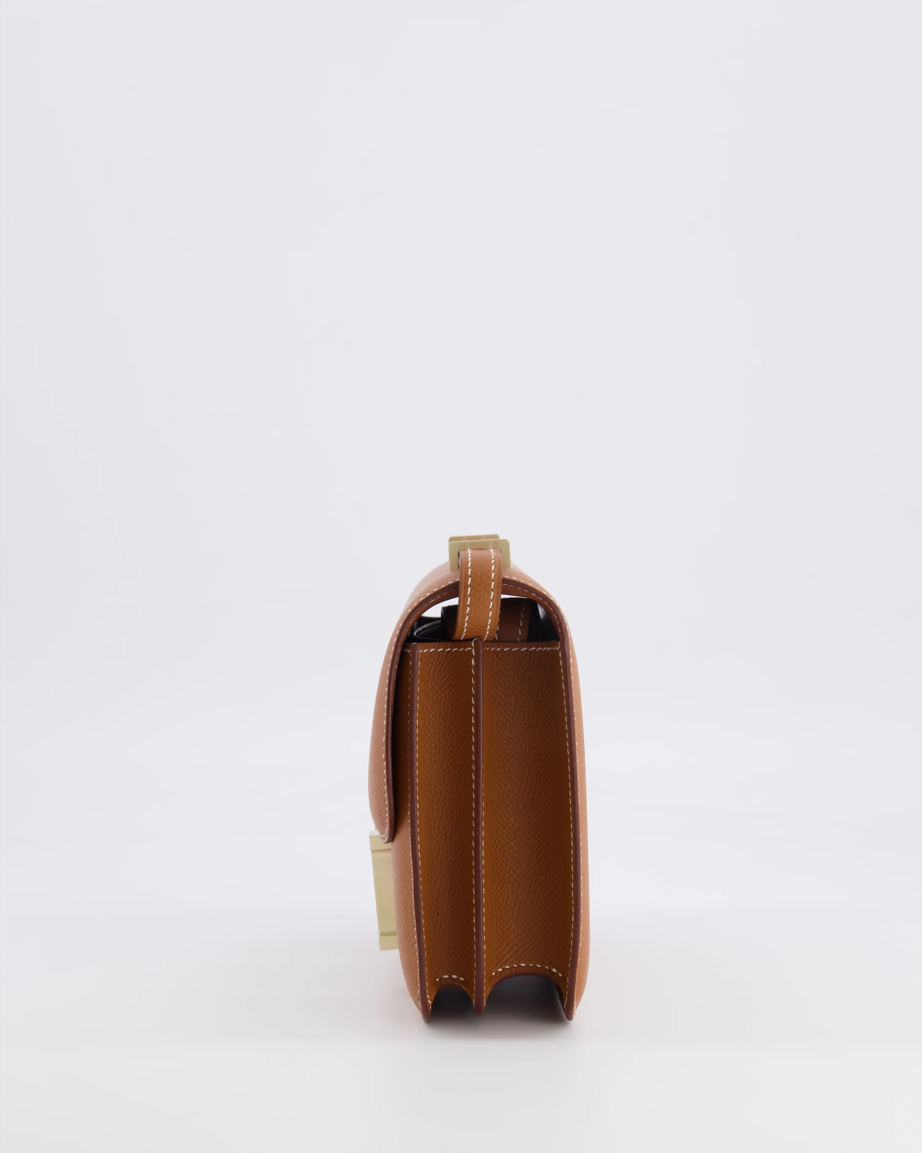 *Fire price “Hermès Constance III 18 Miroir Bag in Gold Epsom Leather with Brushed Permabrass Hardware - Image 6