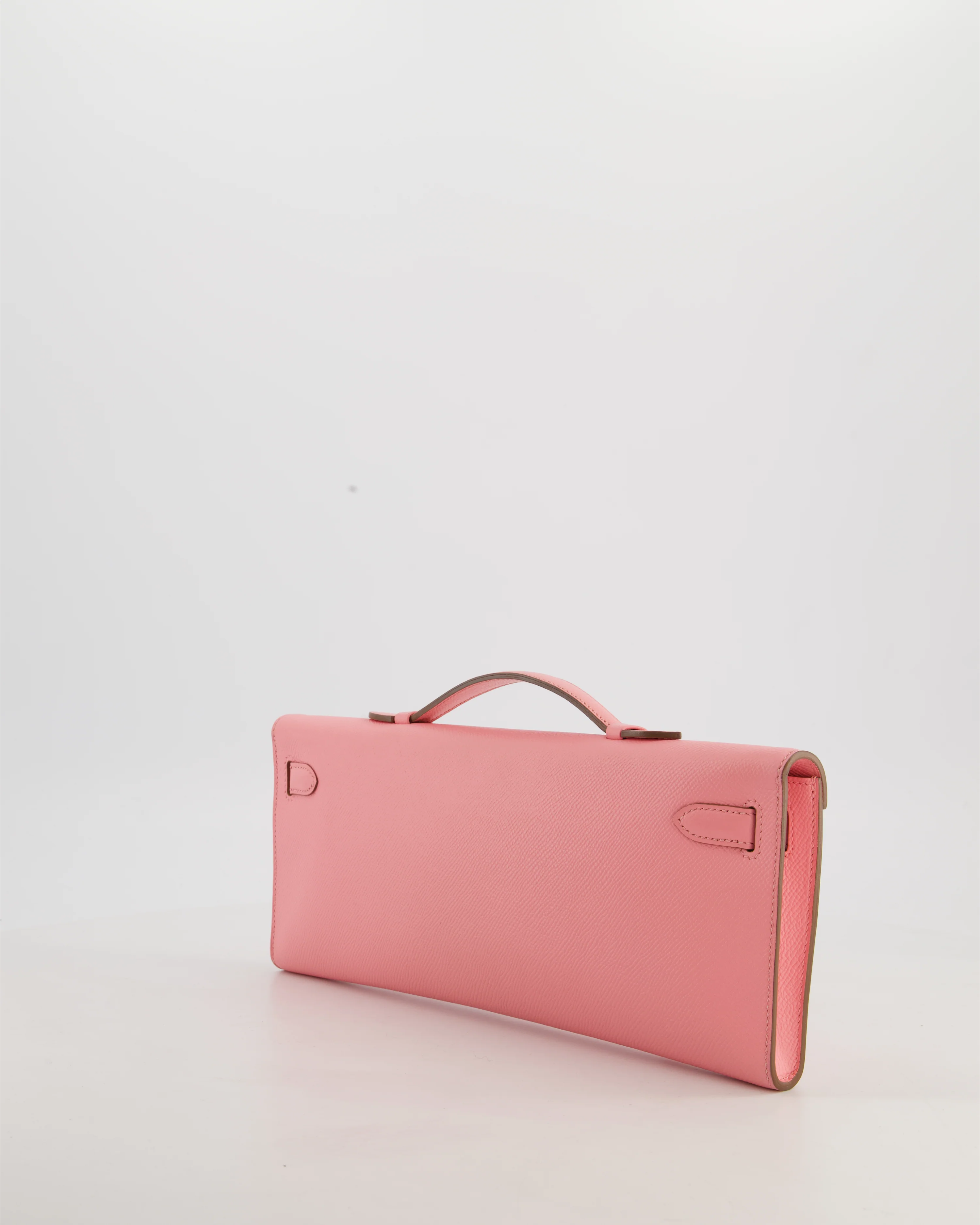 *RARE* Hermès Kelly Cut Bag in Rose Confetti Epsom Leather with Palladium Hardware - Image 10