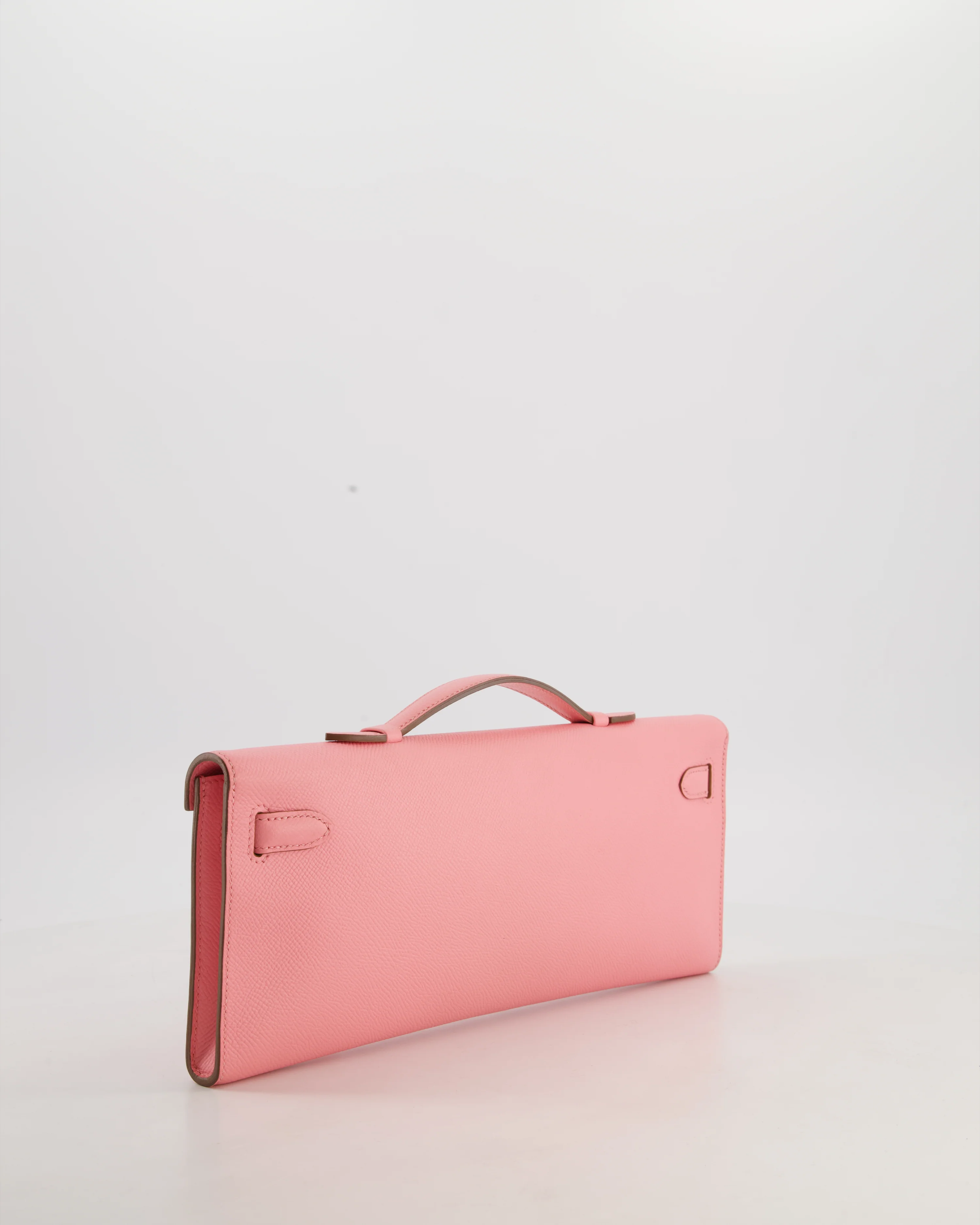 *RARE* Hermès Kelly Cut Bag in Rose Confetti Epsom Leather with Palladium Hardware - Image 12
