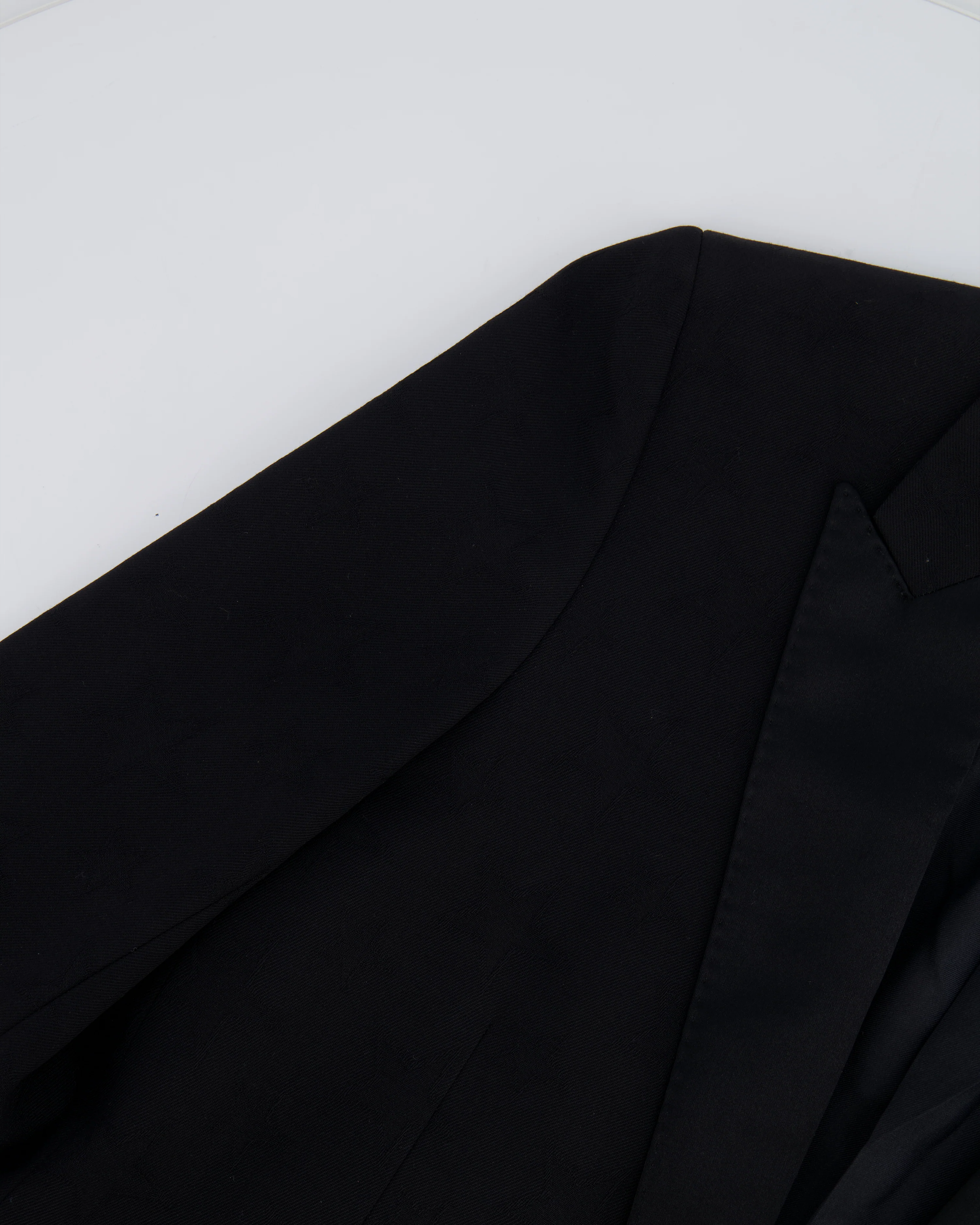 Saint Laurent Black Blazer with Stars and Stitching Detail Size FR 34 (UK 6) - Image 8