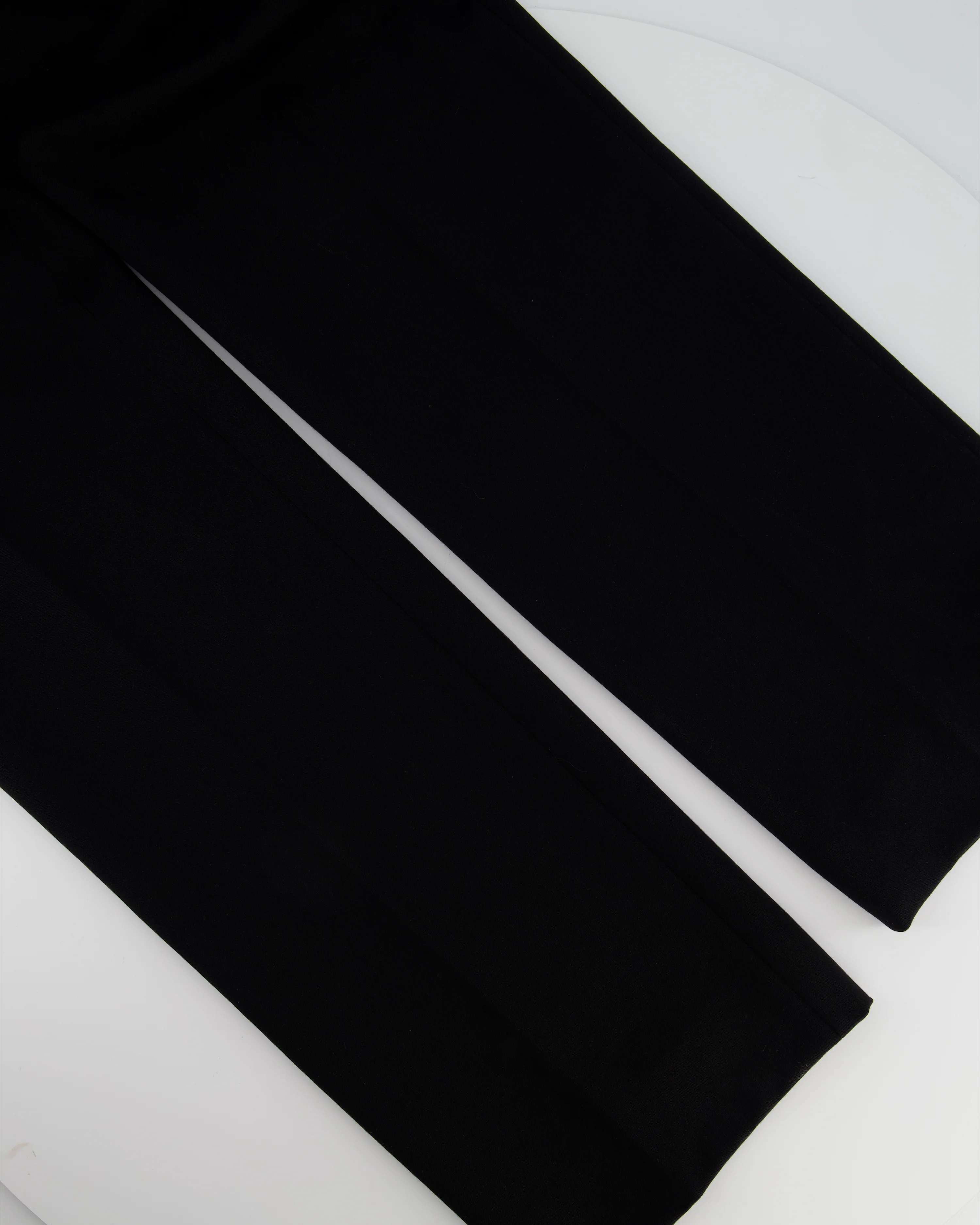 Saint Laurent Black Pin Stripe Straight Leg Trousers Size FR 36 (UK 8) - Image 7