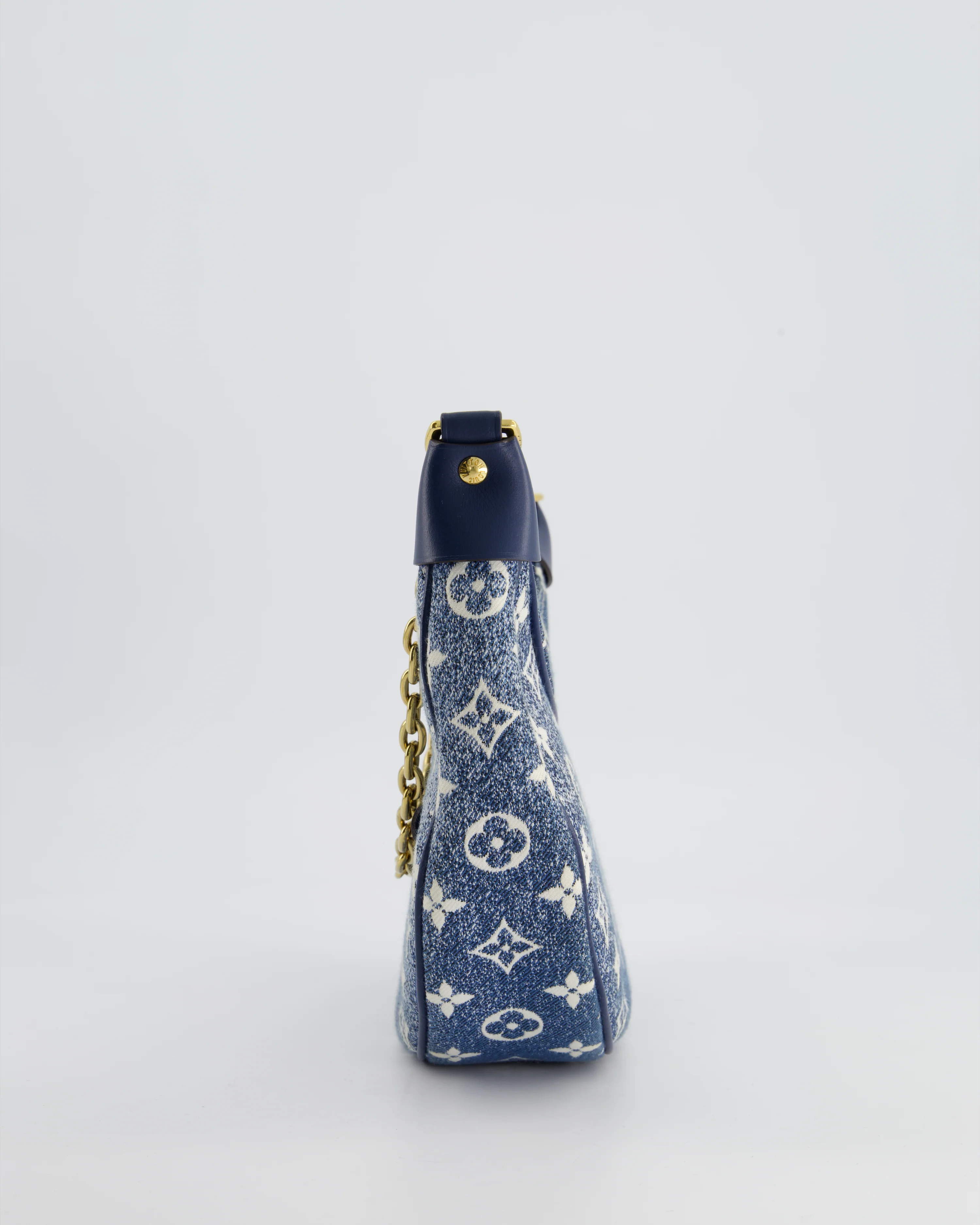 *HOT* Louis Vuitton Denim Monogram Loop Bag - Image 11